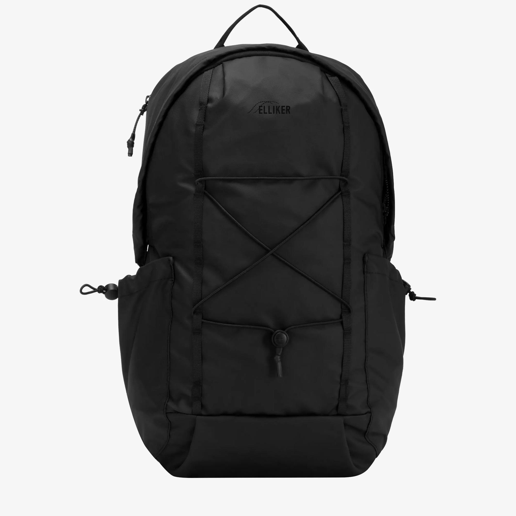 Product image 6 of 16 of Elliker Kiln Hooded Zip Top Backpack 22L - Black