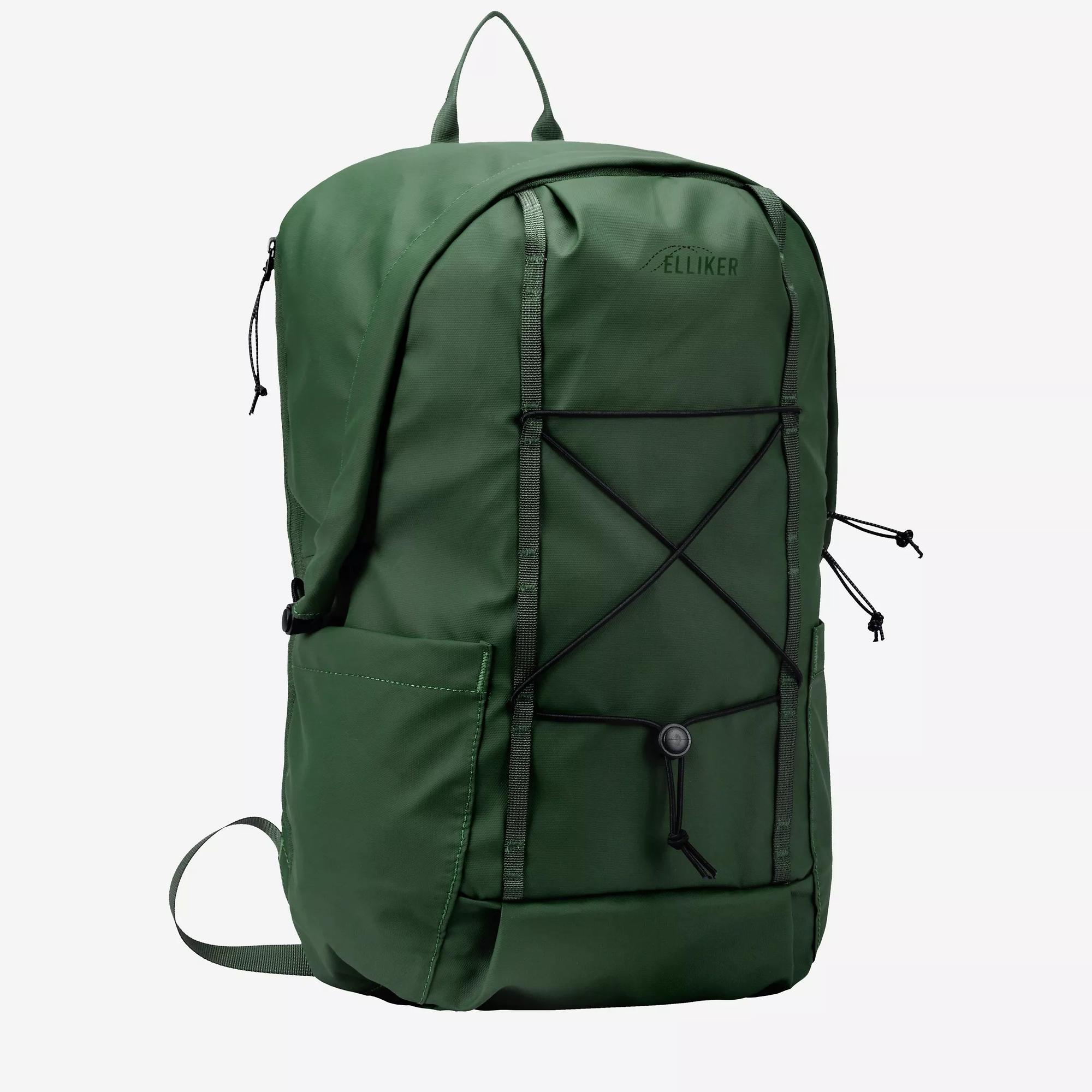 Product image 6 of 13 of Elliker Kiln Hooded Zip Top Backpack 22L - Green