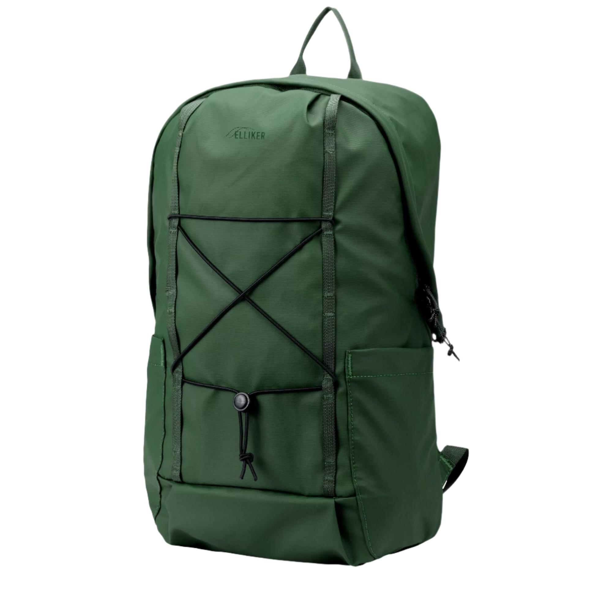 Product image 1 of 13 of Elliker Kiln Hooded Zip Top Backpack 22L - Green