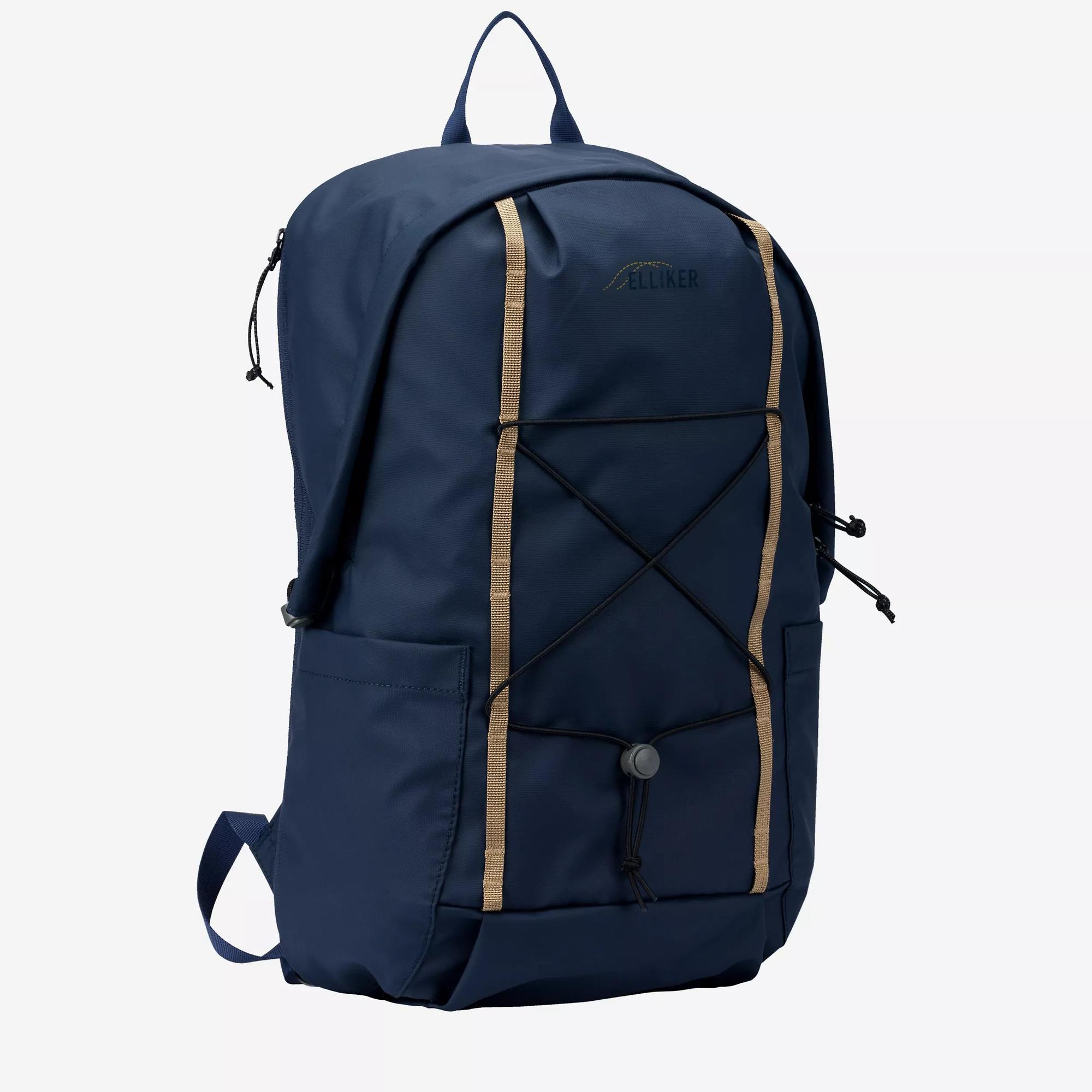 Product image 6 of 13 of Elliker Kiln Hooded Zip Top Backpack 22L - Navy