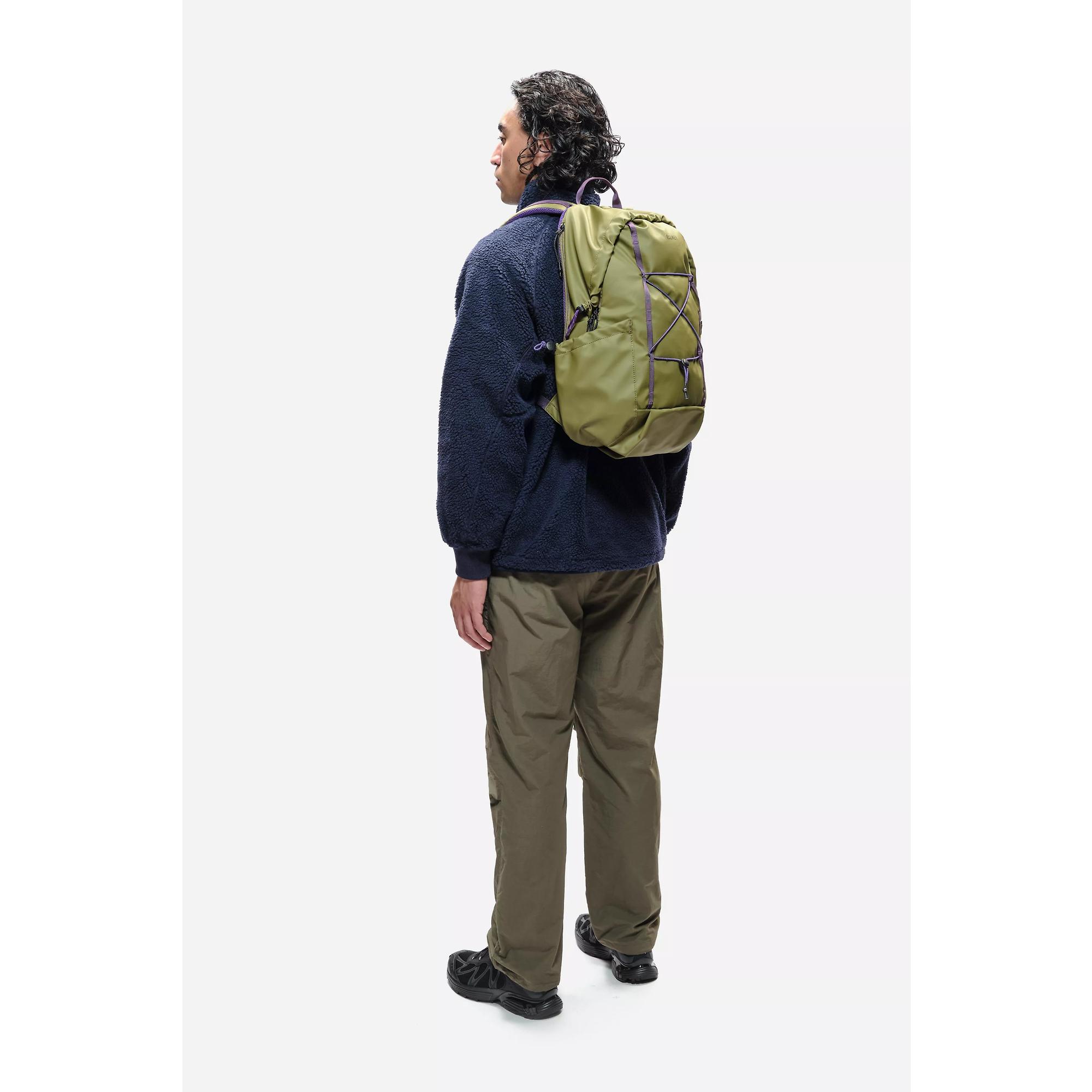 Product image 2 of 14 of Elliker Kiln Hooded Zip Top Backpack 22L - Khaki