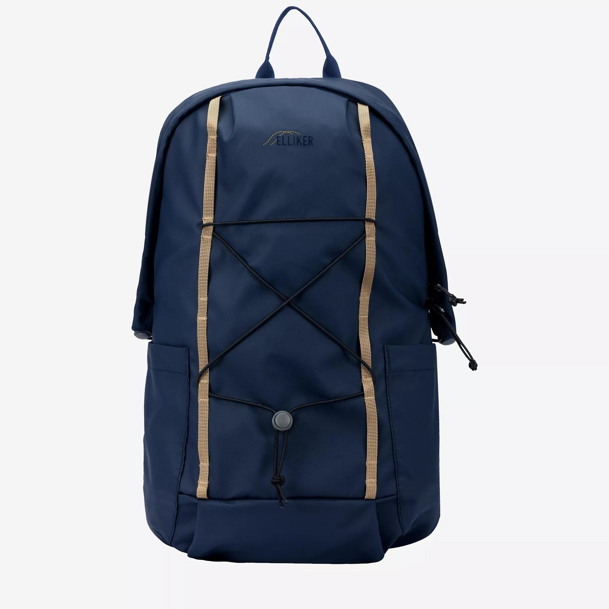 Product image 5 of 13 of Elliker Kiln Hooded Zip Top Backpack 22L - Navy