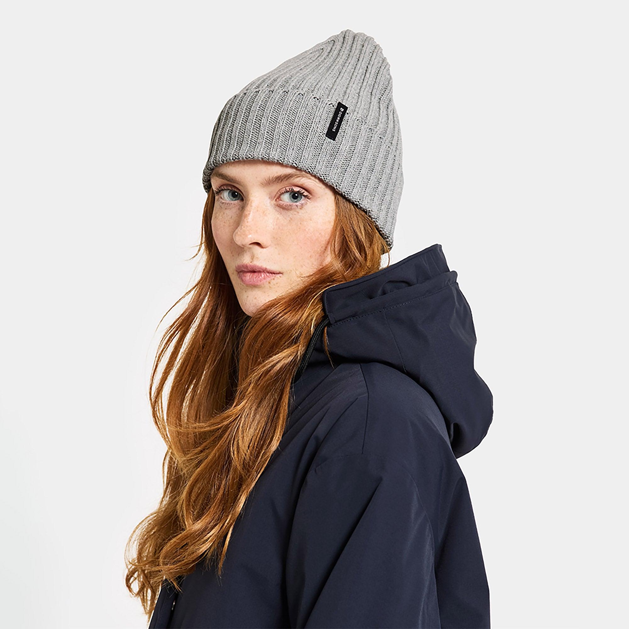 Product image 3 of 5 of Didriksons Women's Laken Beanie - Grey Melange