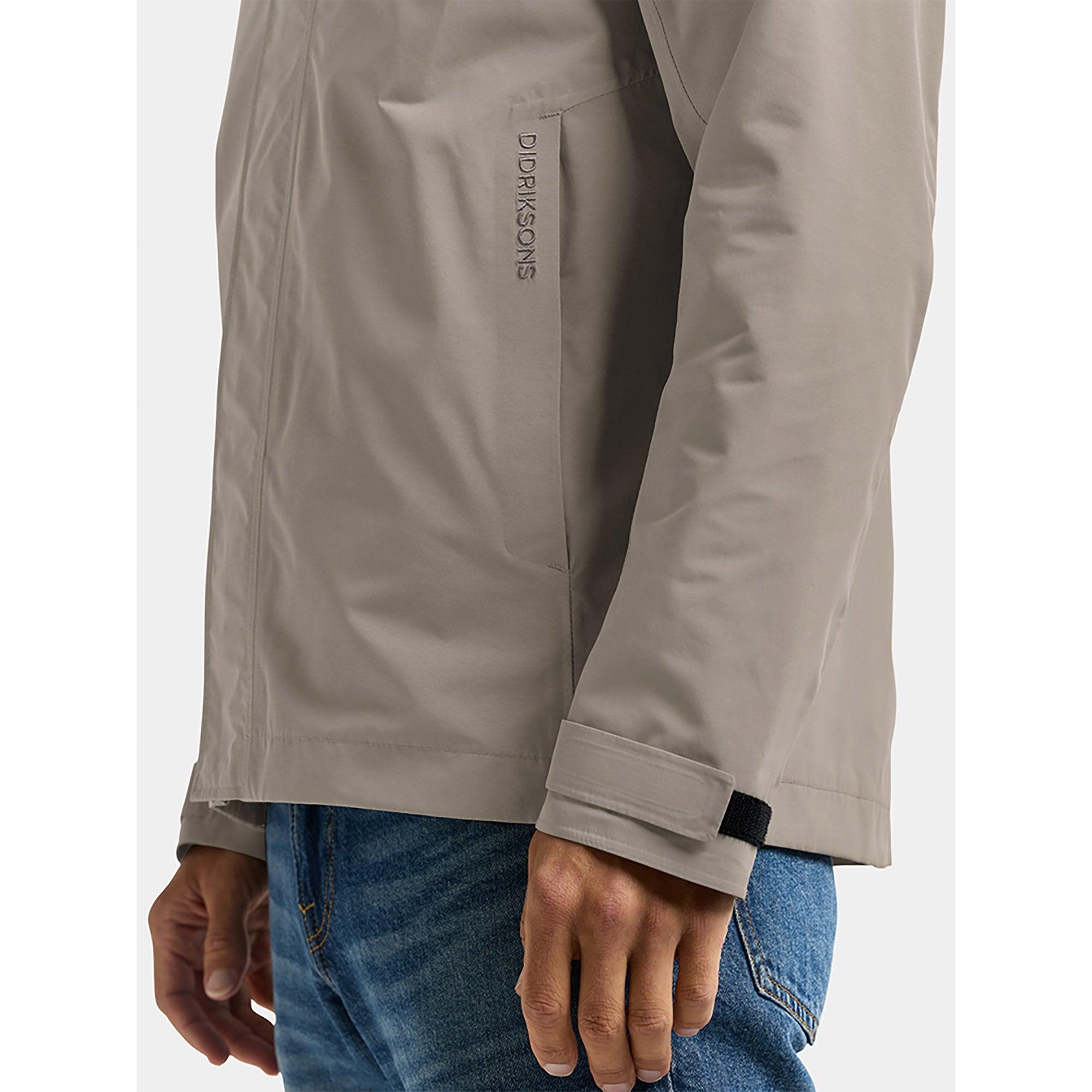 Product image 12 of 13 of Didriksons Men's Logan Waterproof Jacket - Ash Brown