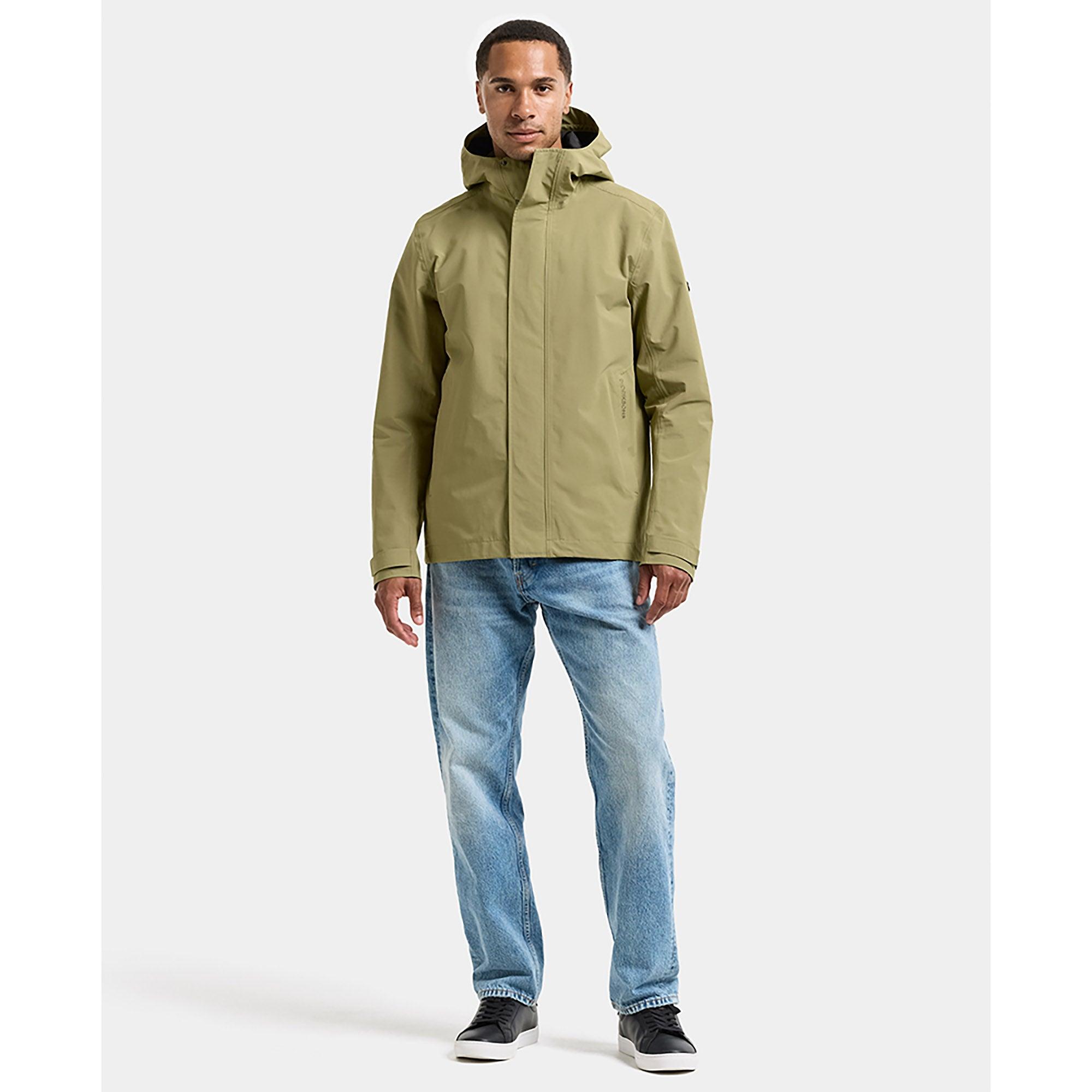Product image 3 of 12 of Didriksons Men's Logan Waterproof Jacket - Olive Green