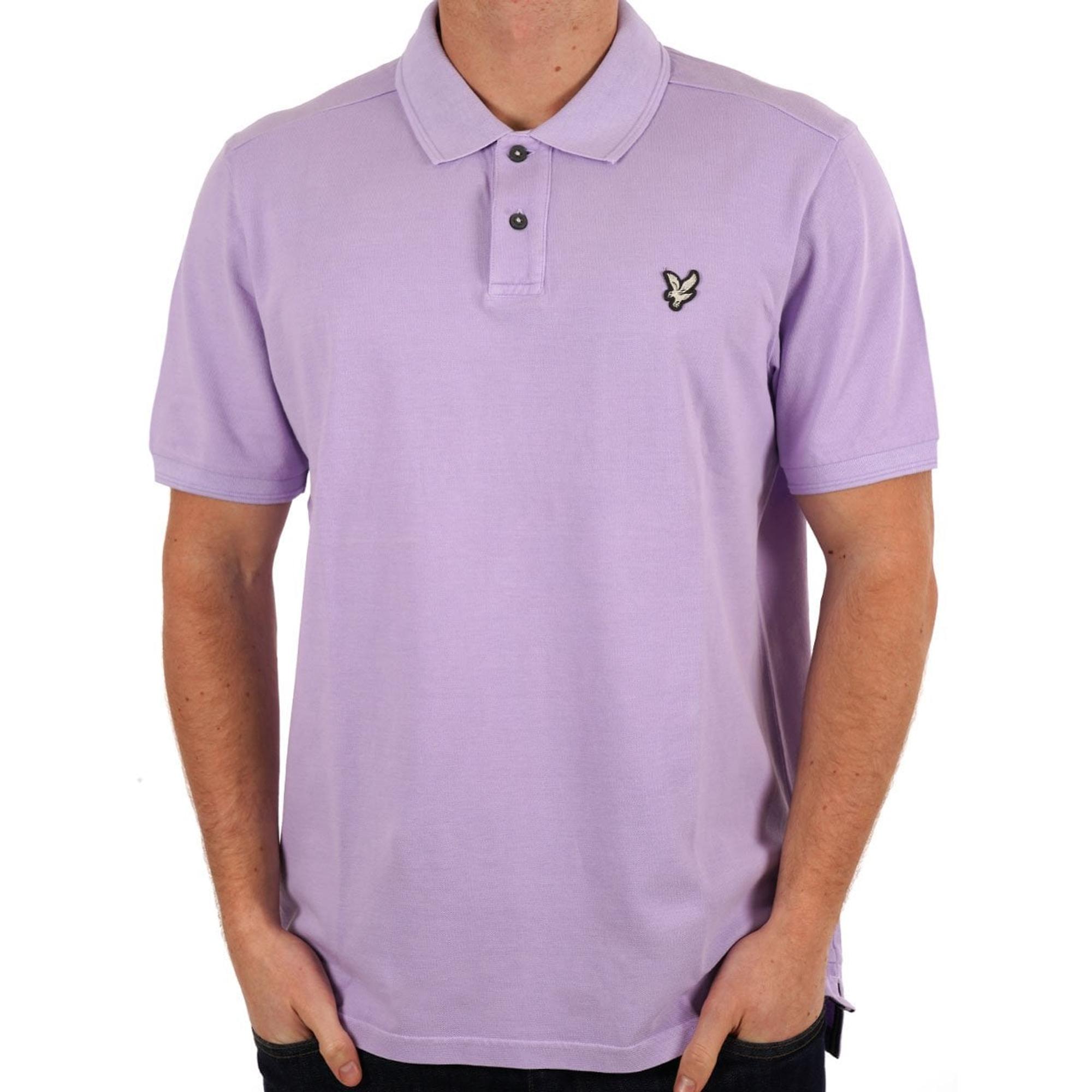 Product image 5 of 5 of Lyle & Scott Men's Natural Dye Polo - Lavender