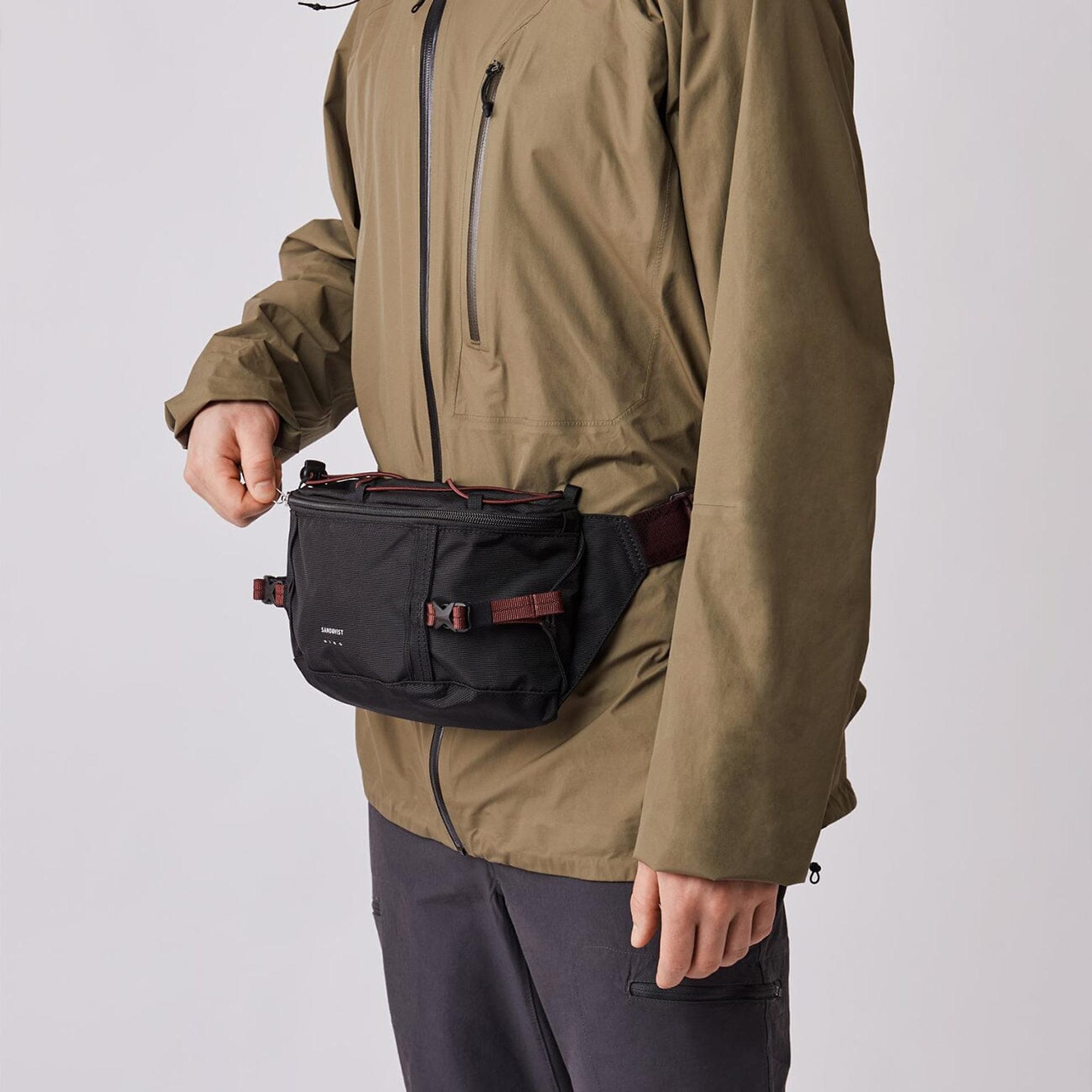 Product image 6 of 9 of Sandqvist Allterrain Hike Waistpack - Black