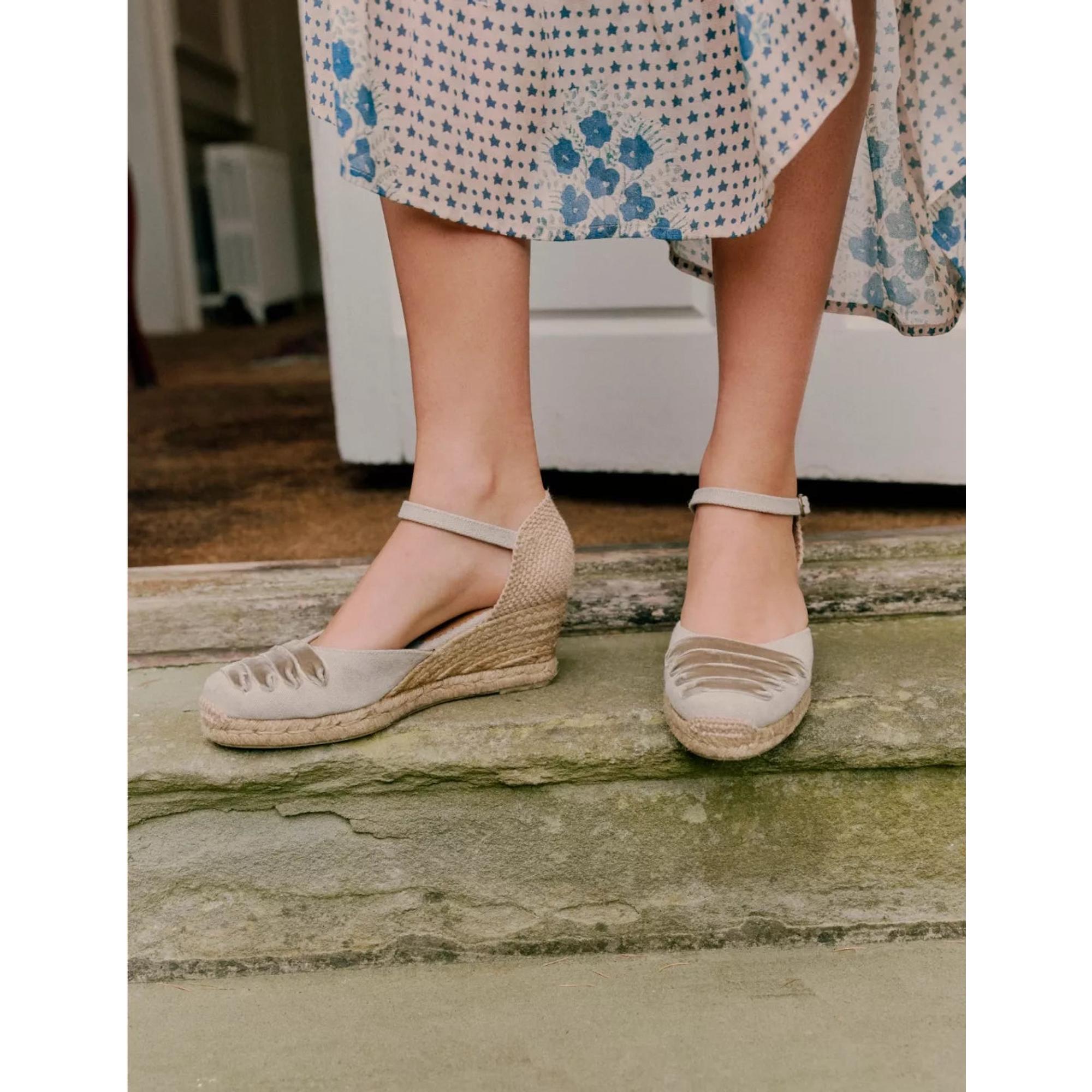 Product image 6 of 8 of Penelope Chilvers Women's Mary Jane Dali Espadrilles - Putty