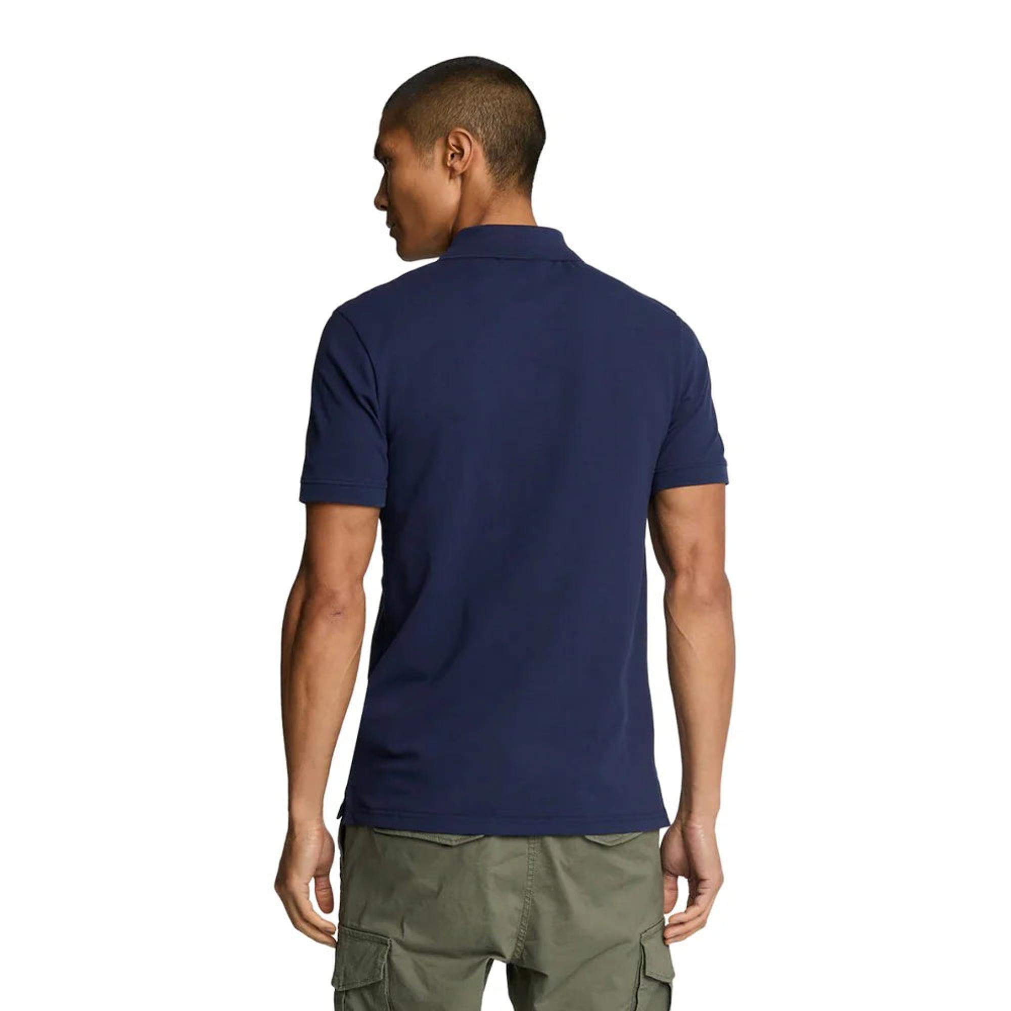 Product image 2 of 2 of Lyle & Scott Men's Interlock Polo Shirt - Navy Night