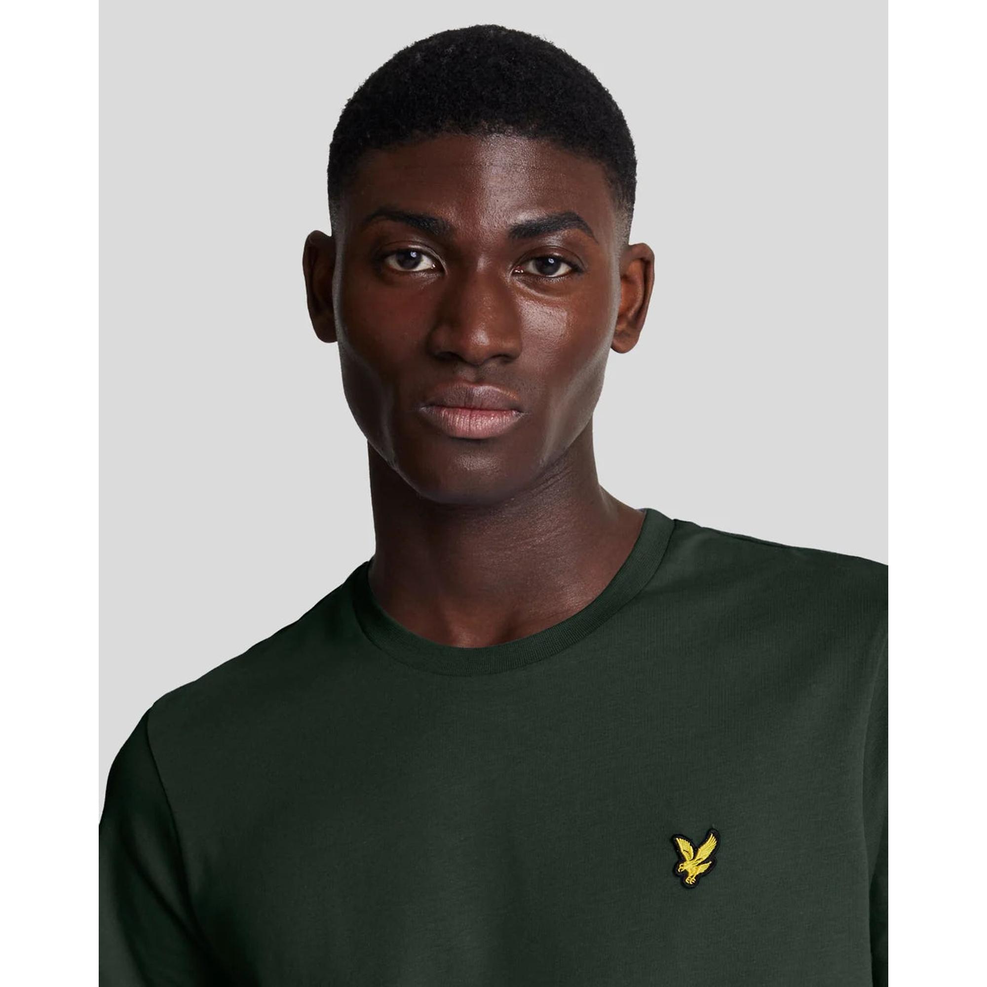 Product image 4 of 5 of Lyle & Scott Men's Plain T-Shirt - Argyle Teal