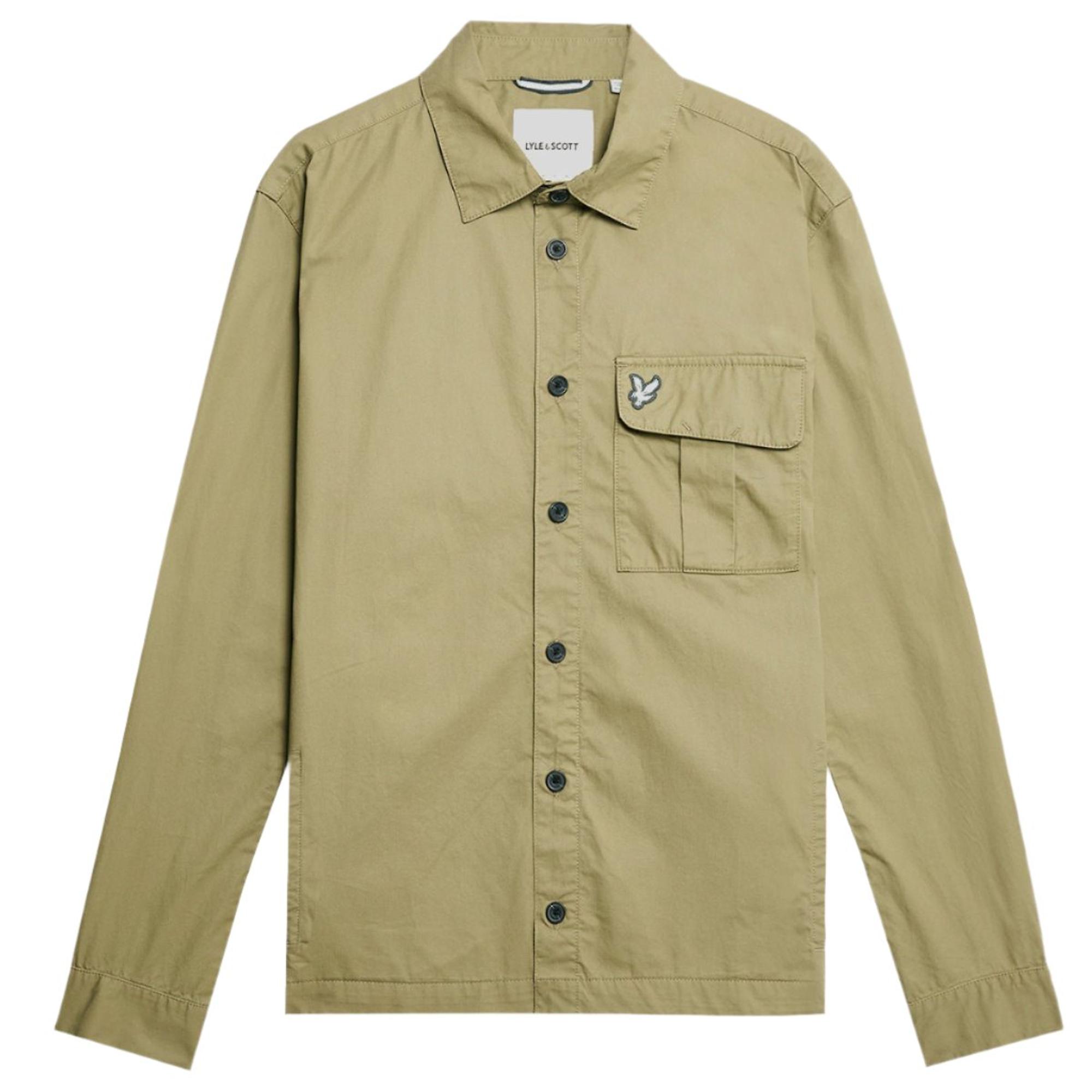 Product image 5 of 5 of Lyle & Scott Men's Premium Pleated Pocket Overshirt - Woolwich