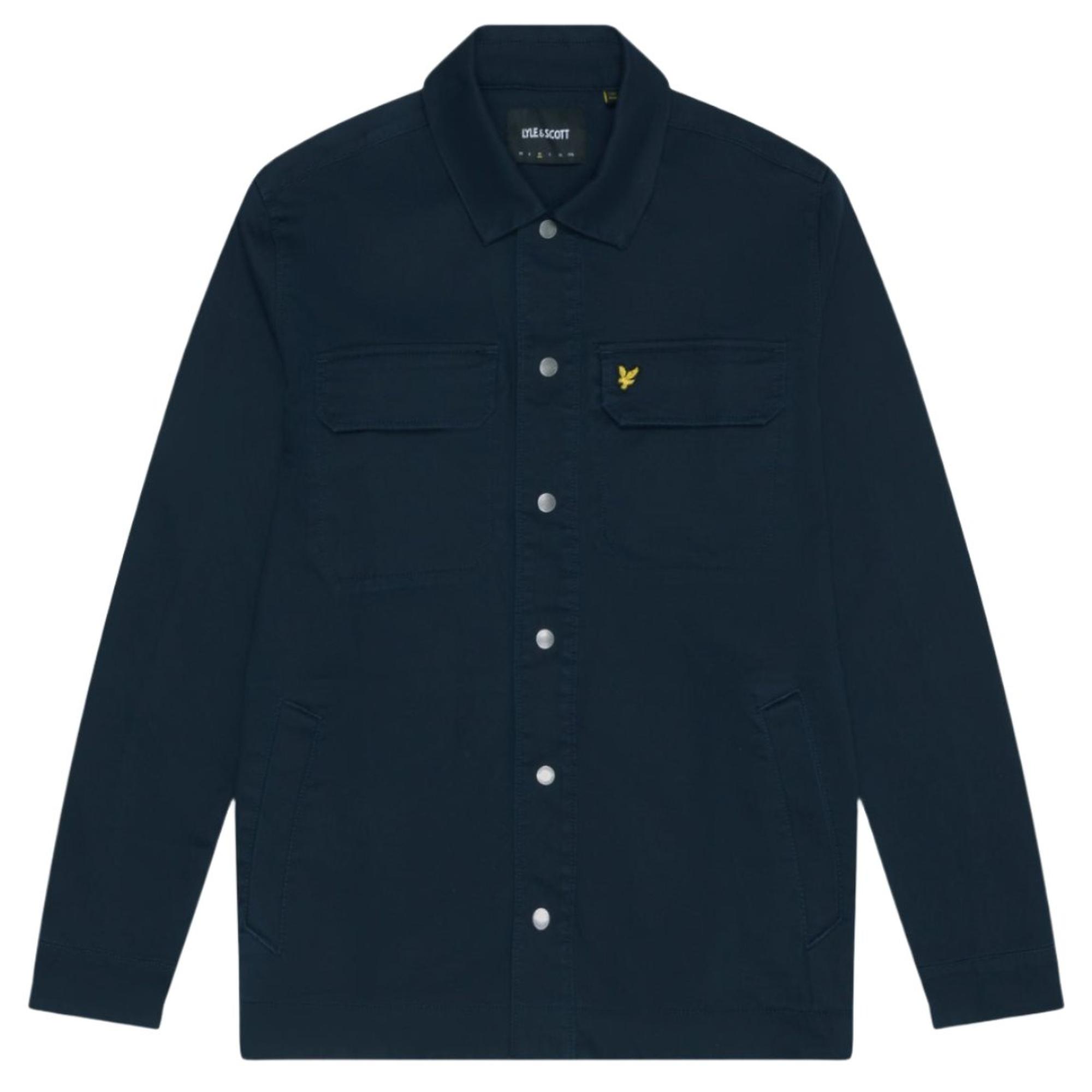 Product image 5 of 5 of Lyle & Scott Men's Bedford Cord Overshirt - Dark Navy