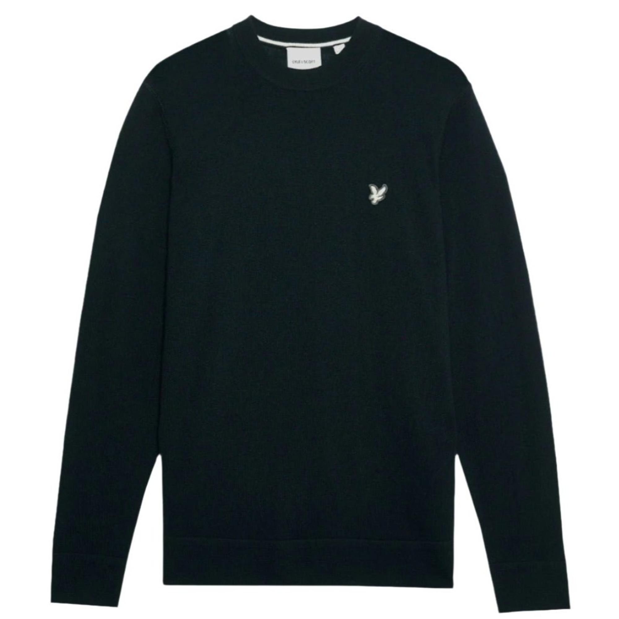 Product image 5 of 5 of Lyle & Scott Men's Premium Merino Crew Neck Jumper - Lacquer