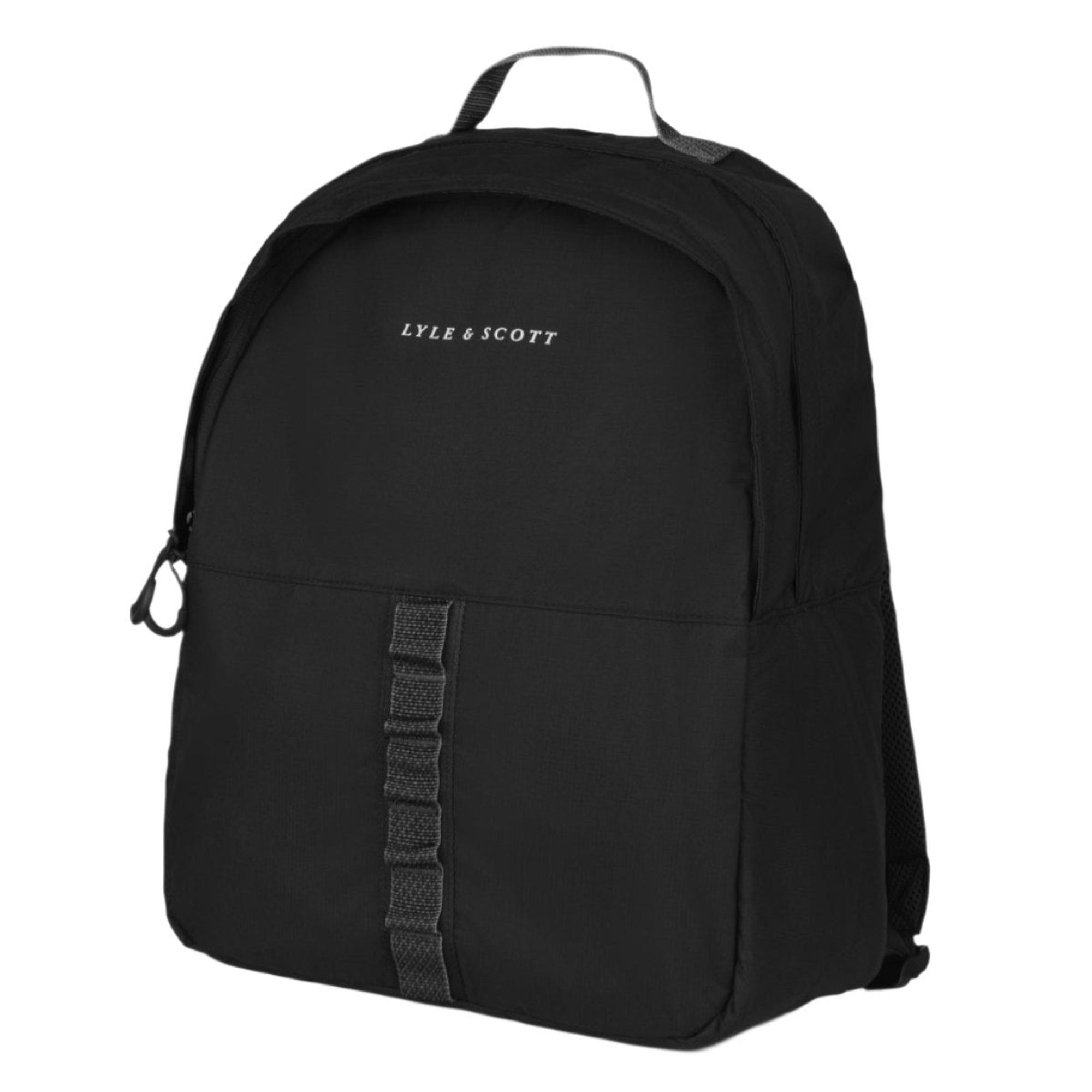 Product image 1 of 1 of Lyle & Scott Ripstop Rucksack Backpack - Black