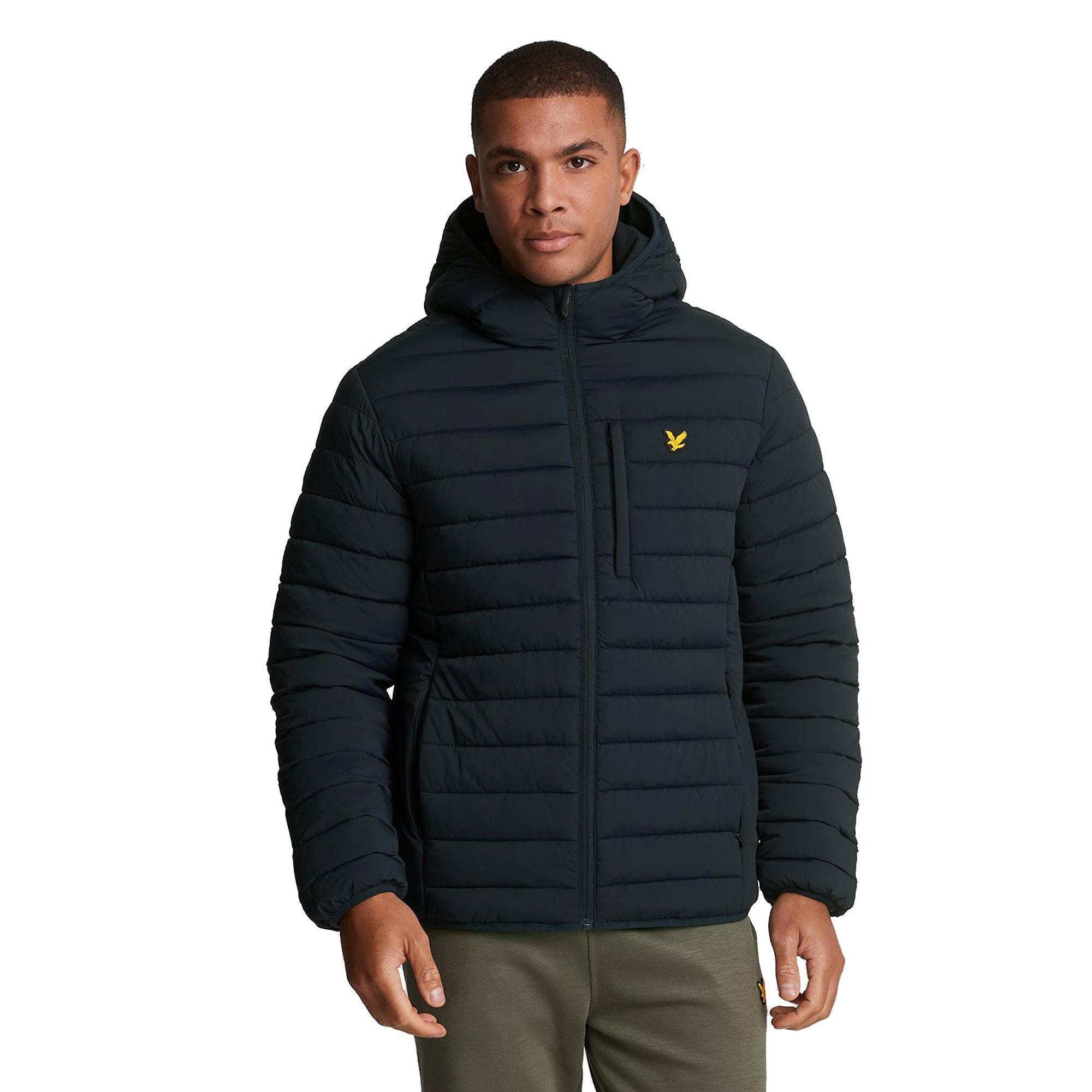 Product image 1 of 5 of Lyle & Scott Men's Sports Stretch Lightweight Quilted Jacket - Dark Navy