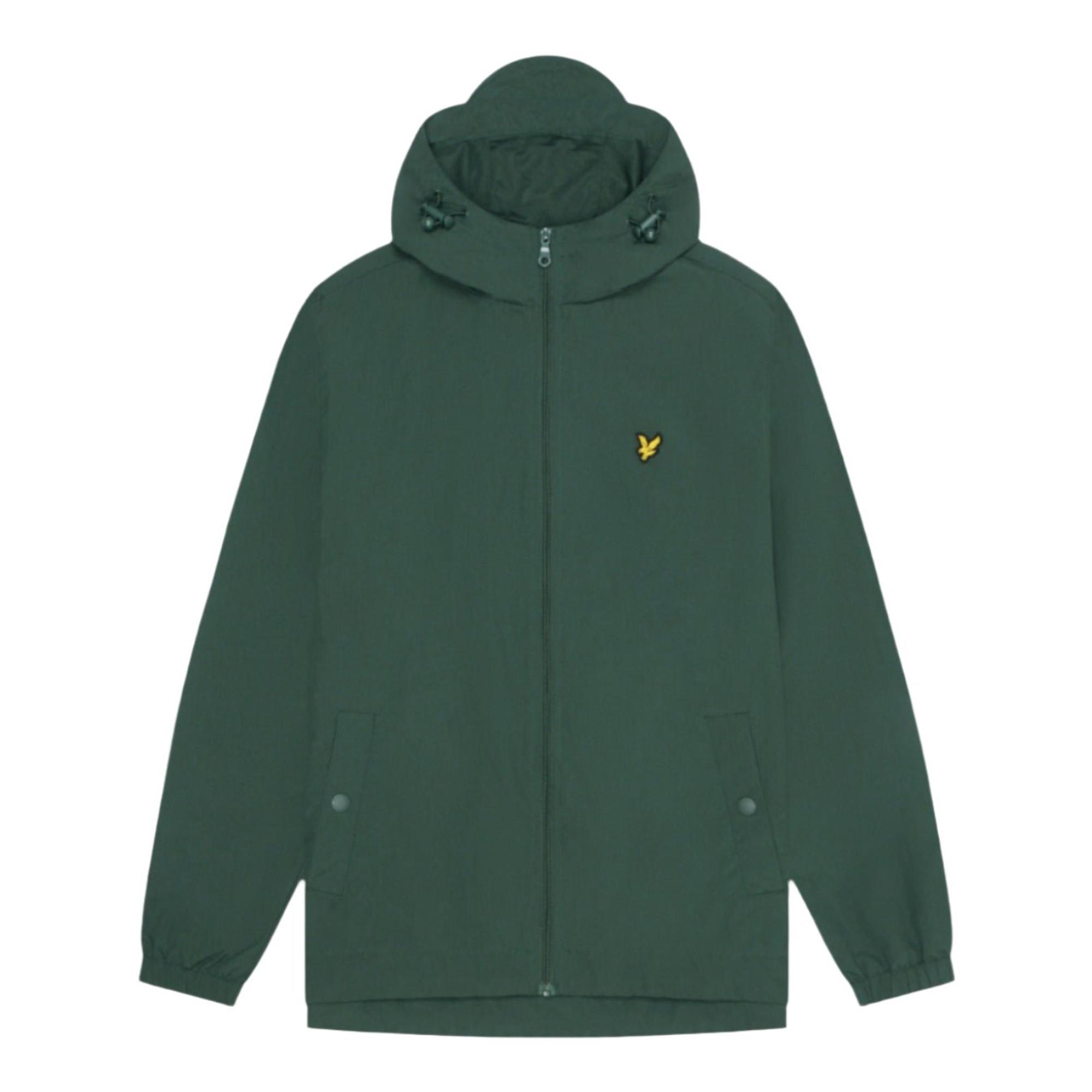 Product image 5 of 5 of Lyle & Scott Men's Zip Through Hooded Jacket - Argyle Teal
