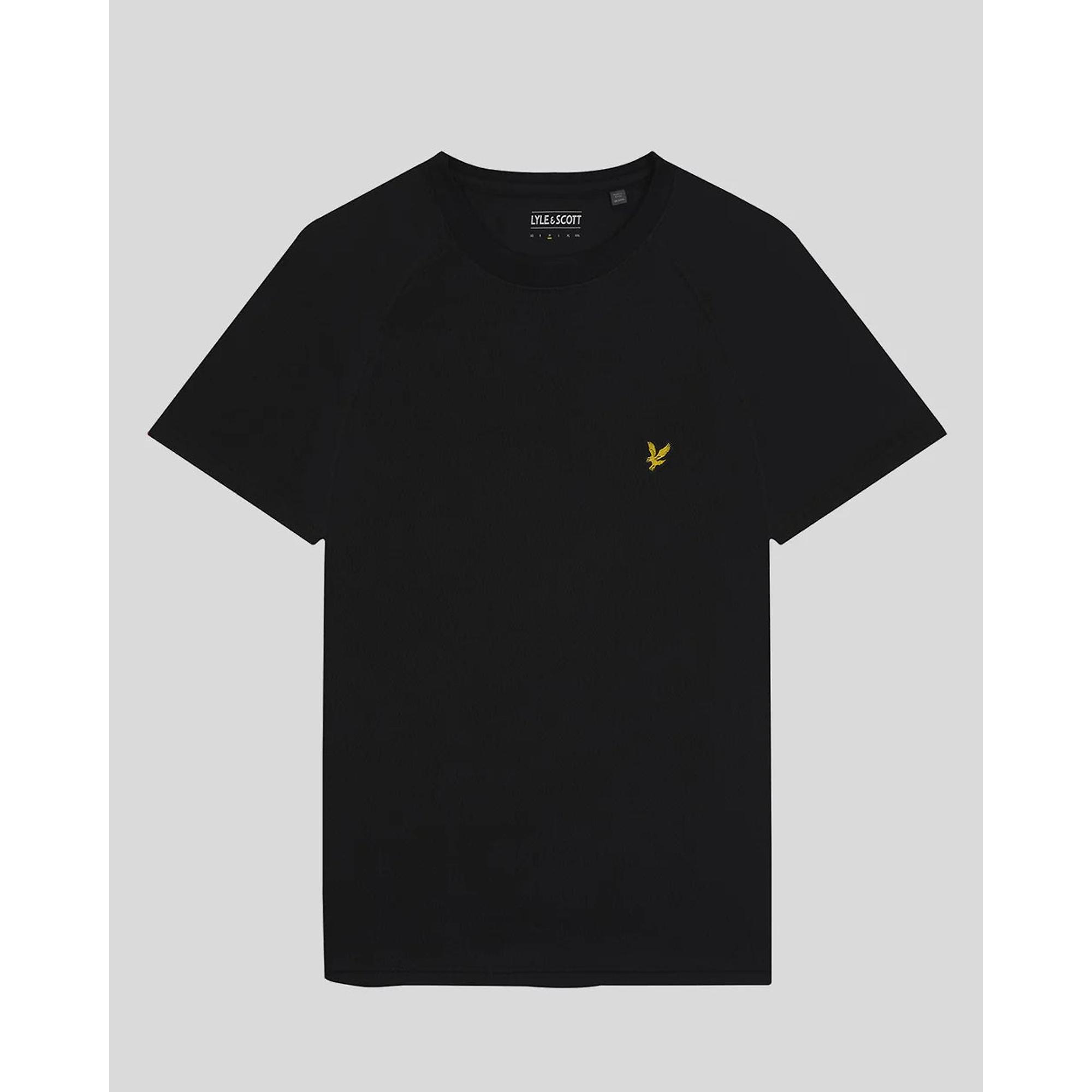 Product image 5 of 5 of Lyle & Scott Men's Sports Core Raglan T-Shirt - Jet Black