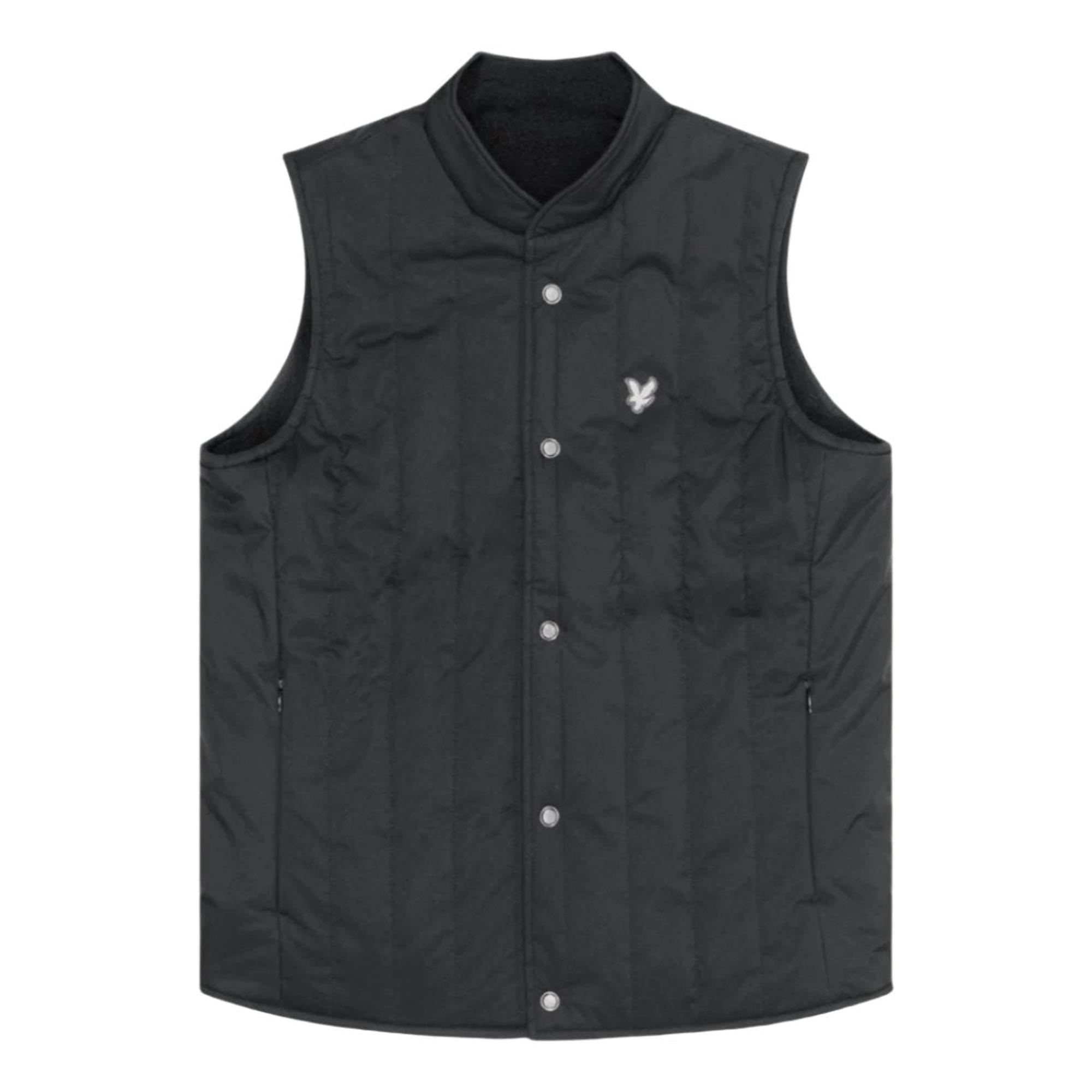 Product image 5 of 5 of Lyle & Scott Men's Premium Reversible Quilted Gilet - Lacquer