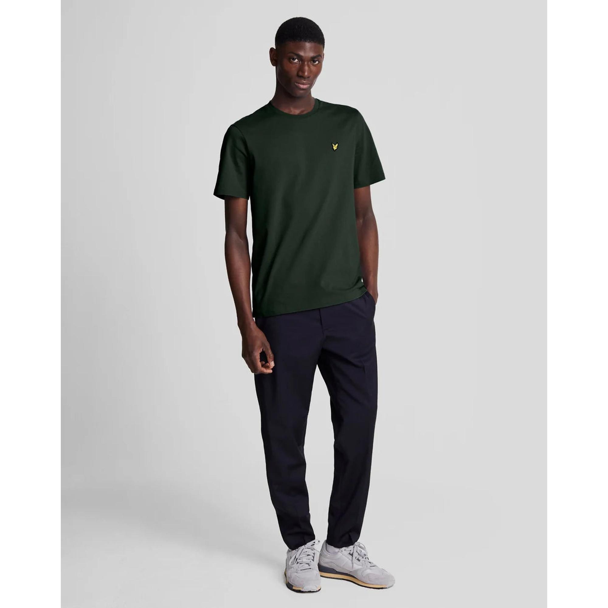 Product image 2 of 5 of Lyle & Scott Men's Plain T-Shirt - Argyle Teal