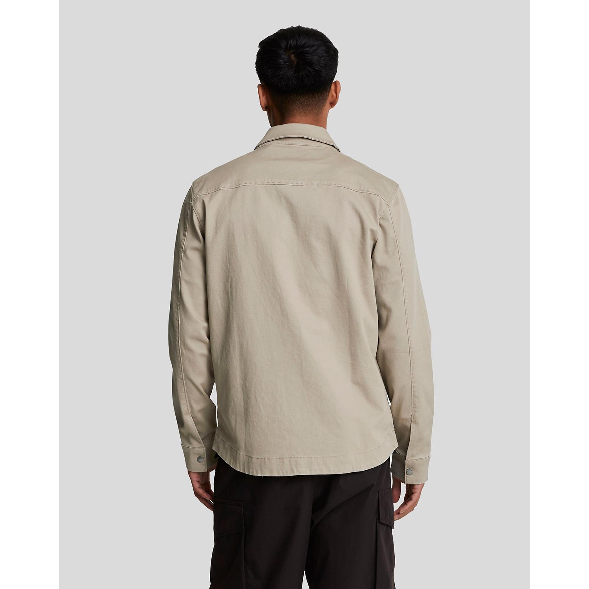 Product image 2 of 4 of Lyle & Scott Men's Bedford Cord Overshirt - Heritage Taupe