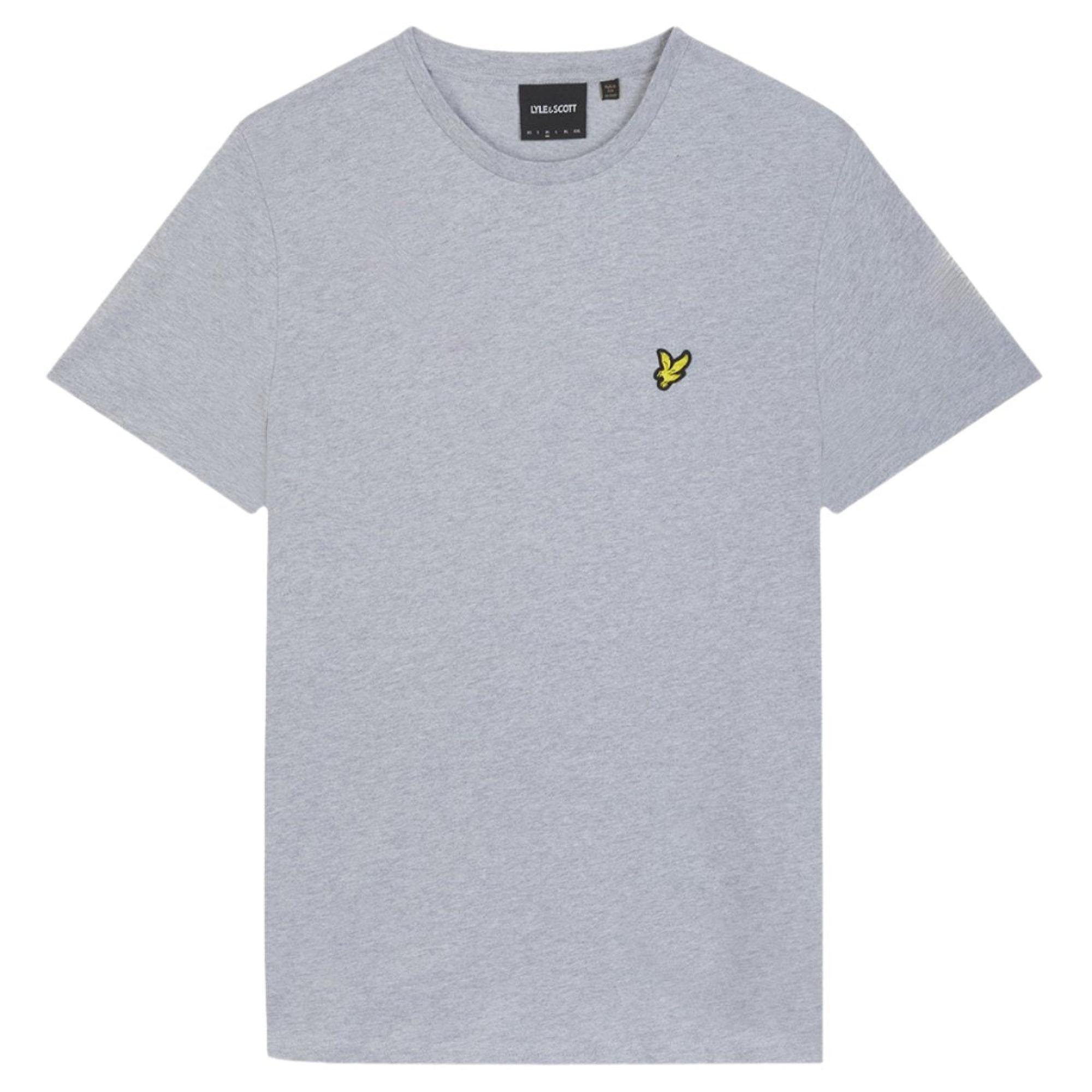 Product image 5 of 5 of Lyle & Scott Men's Plain T-Shirt - Light Grey Marl