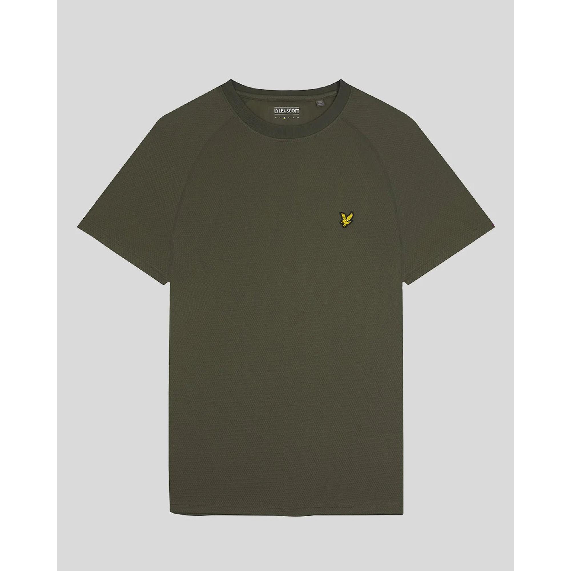 Product image 5 of 5 of Lyle & Scott Men's Core Raglan T-Shirt - Cactus Green