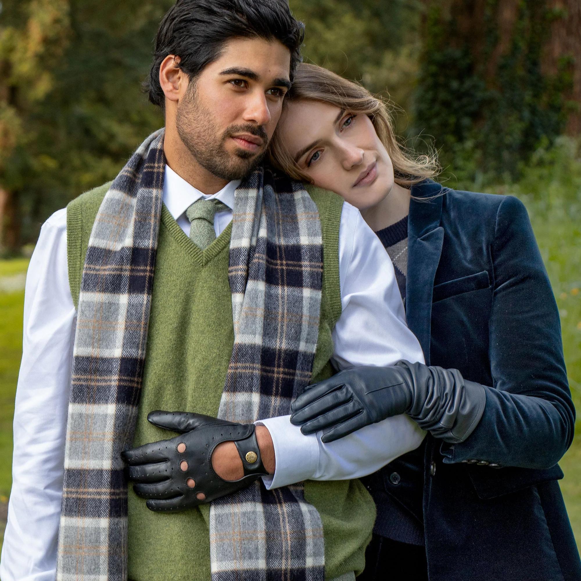 Product image 2 of 11 of Dents Men’s Delta Classic Leather Driving Gloves - Black