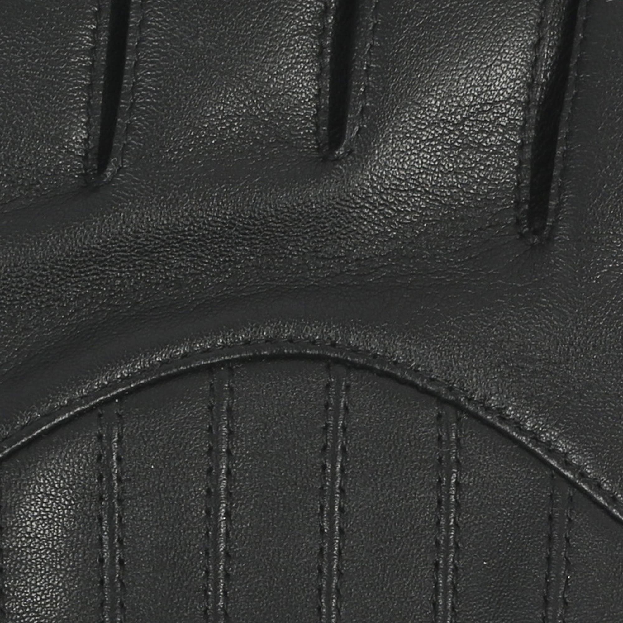 Product image 9 of 12 of Dents Men’s Sherborne Touchscreen Wool Blend-Lined Leather Gloves - Black/Grey