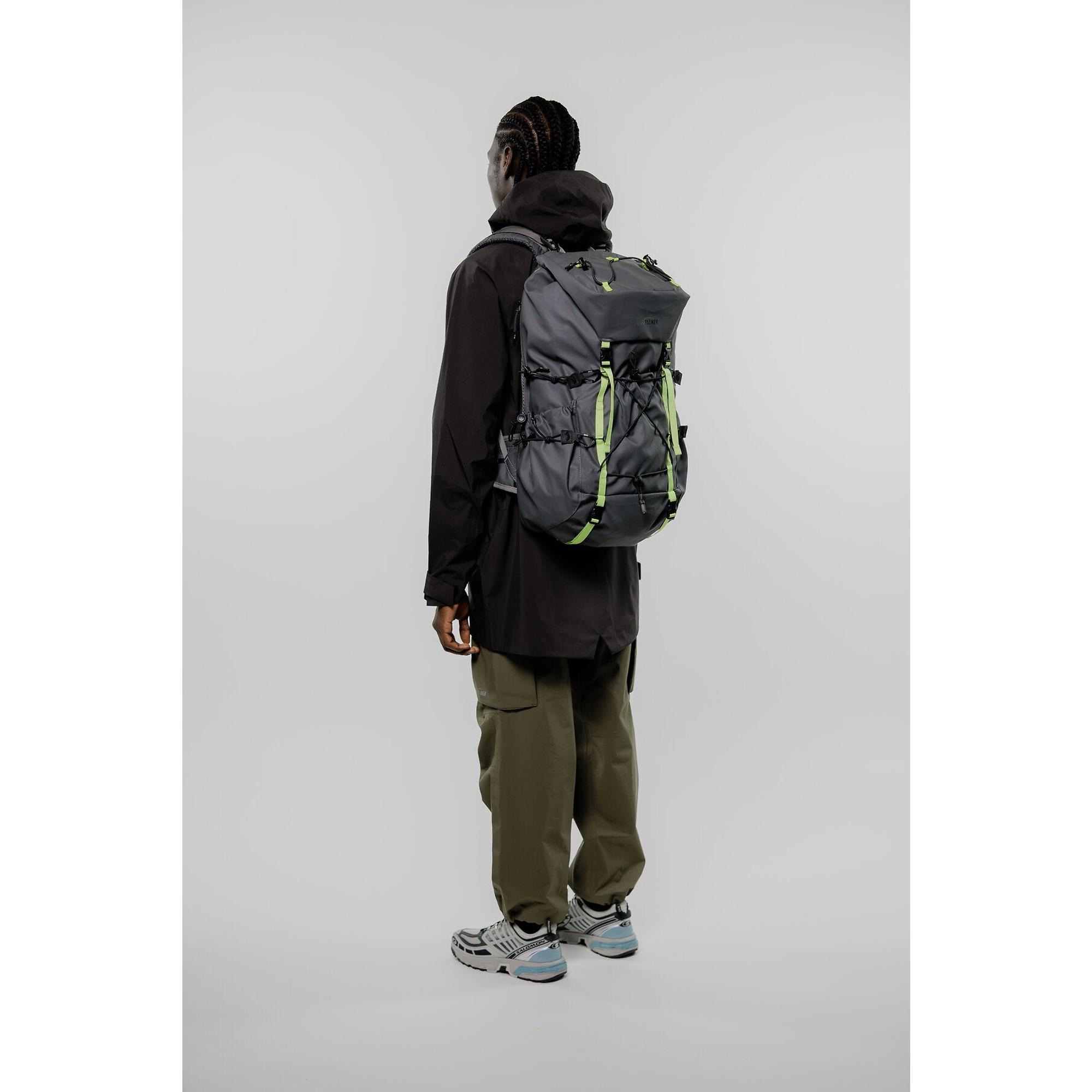 Product image 2 of 17 of Elliker Maller Flap Over Backpack 33L - Black