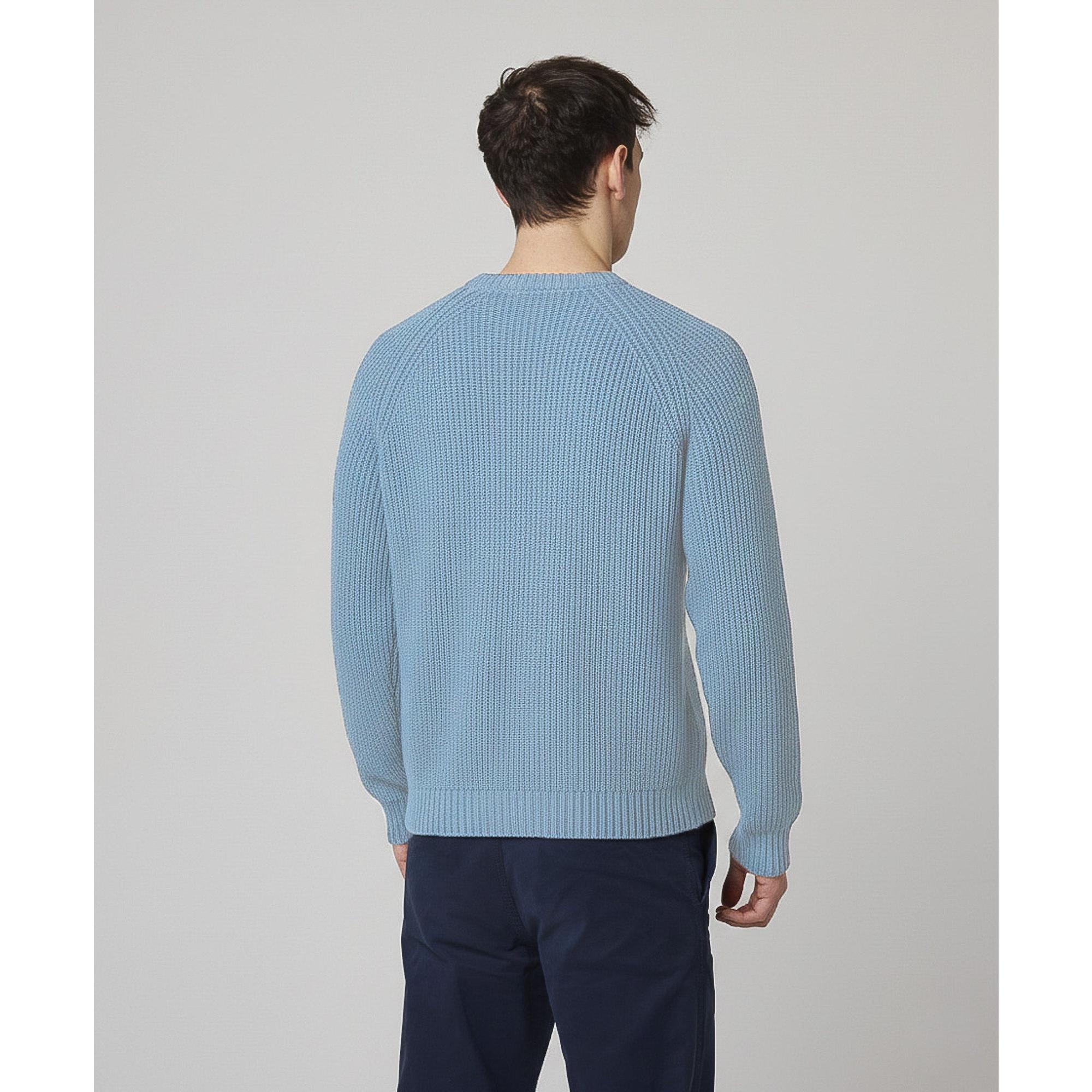 Product image 4 of 6 of Peregrine Men's Harry Cotton Jumper - Ocean