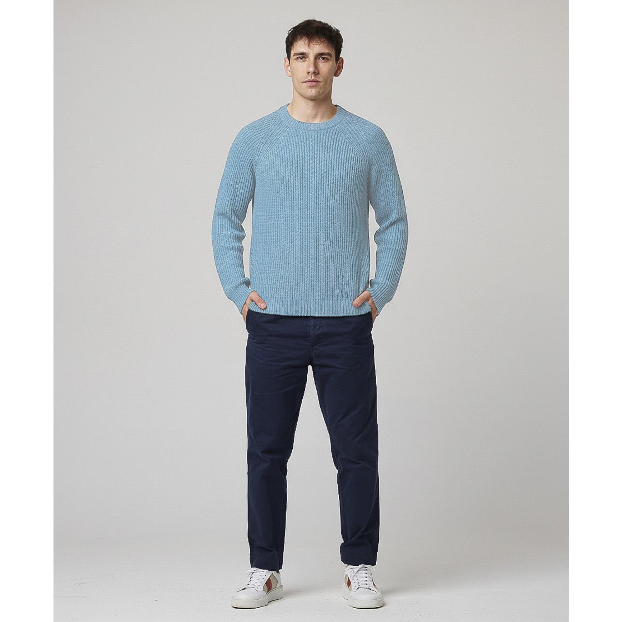 Product image 6 of 6 of Peregrine Men's Harry Cotton Jumper - Ocean