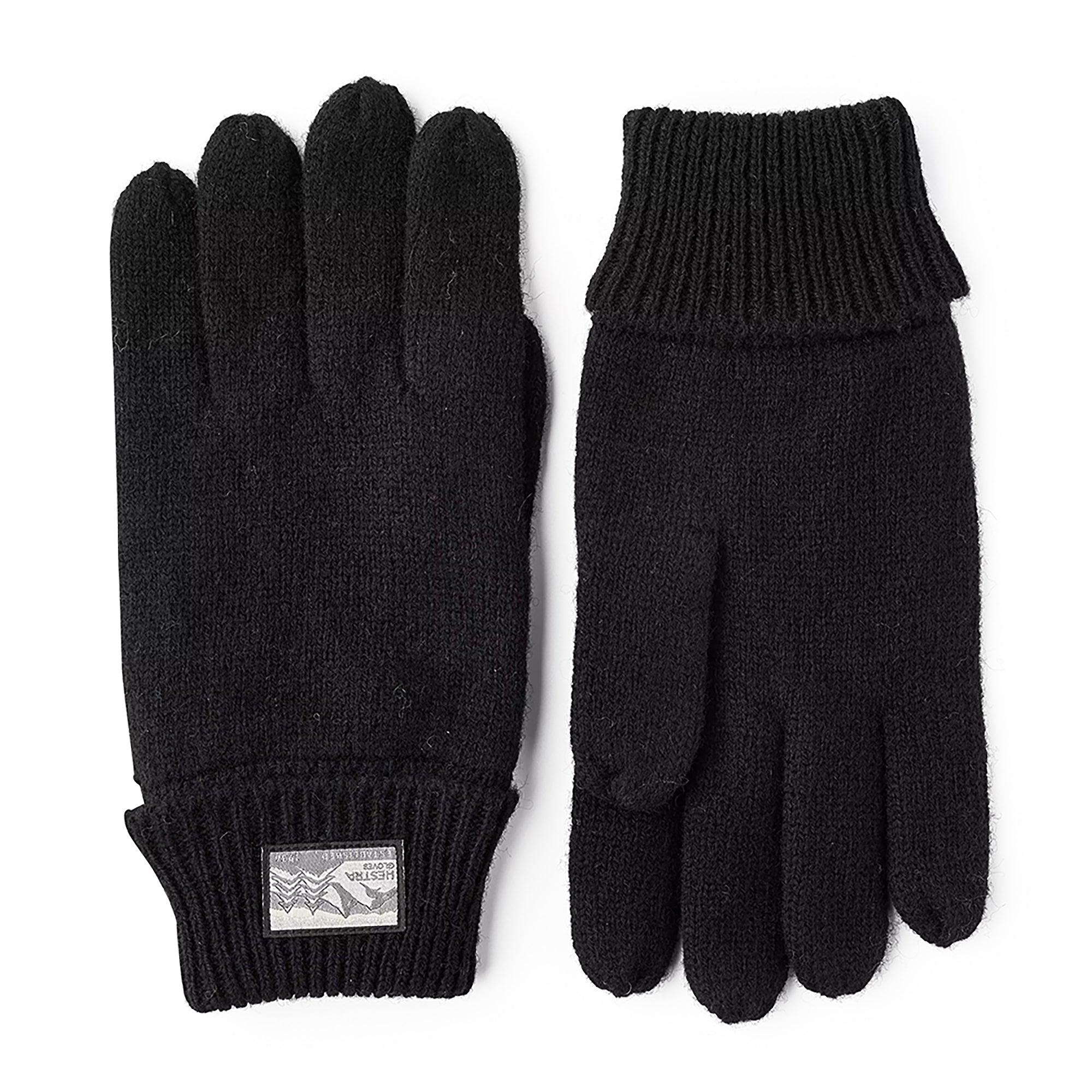 Product image 1 of 3 of Hestra Raggwool Knitted Gloves - Black