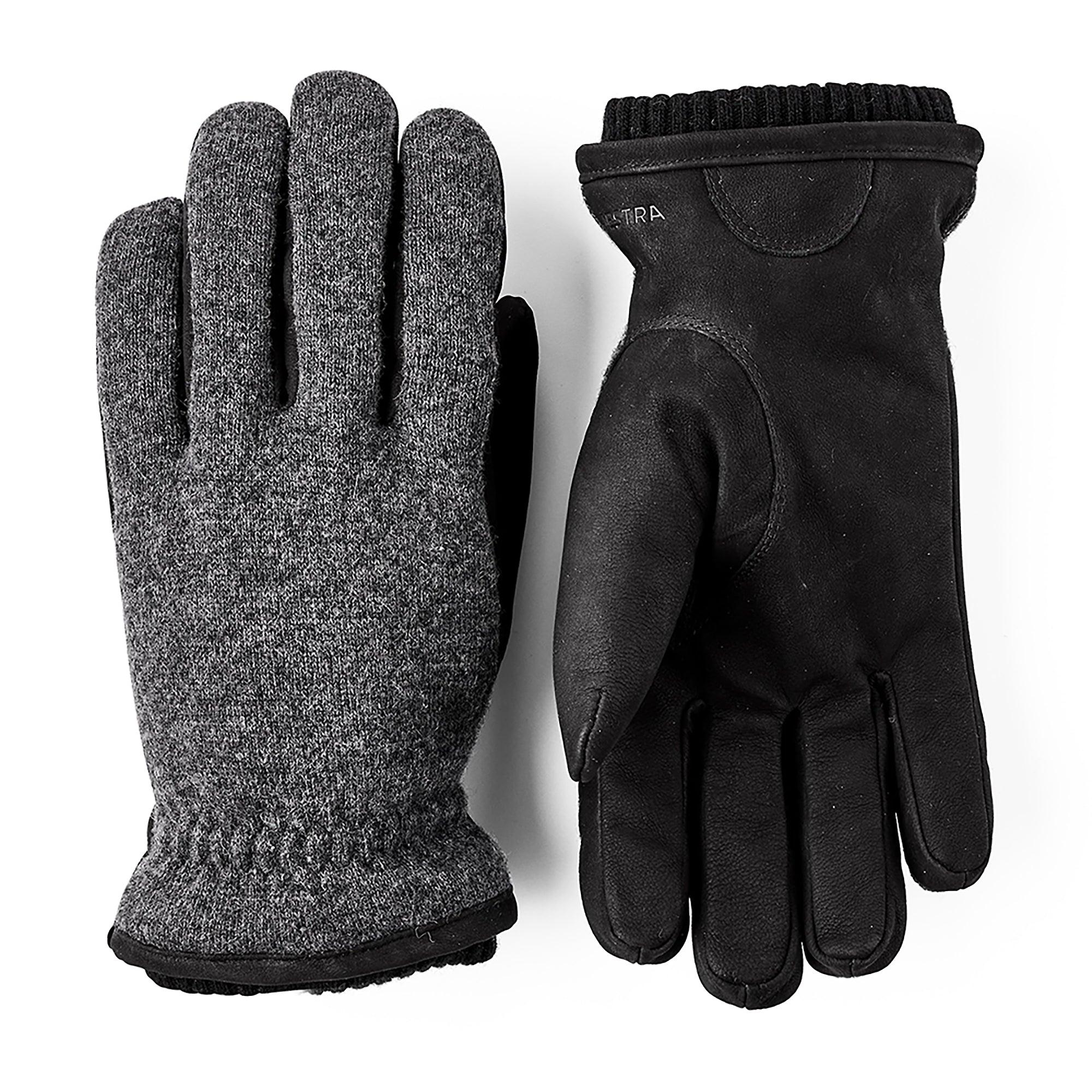 Product image 1 of 5 of Hestra Noah Leather Gloves - Charcoal/Black