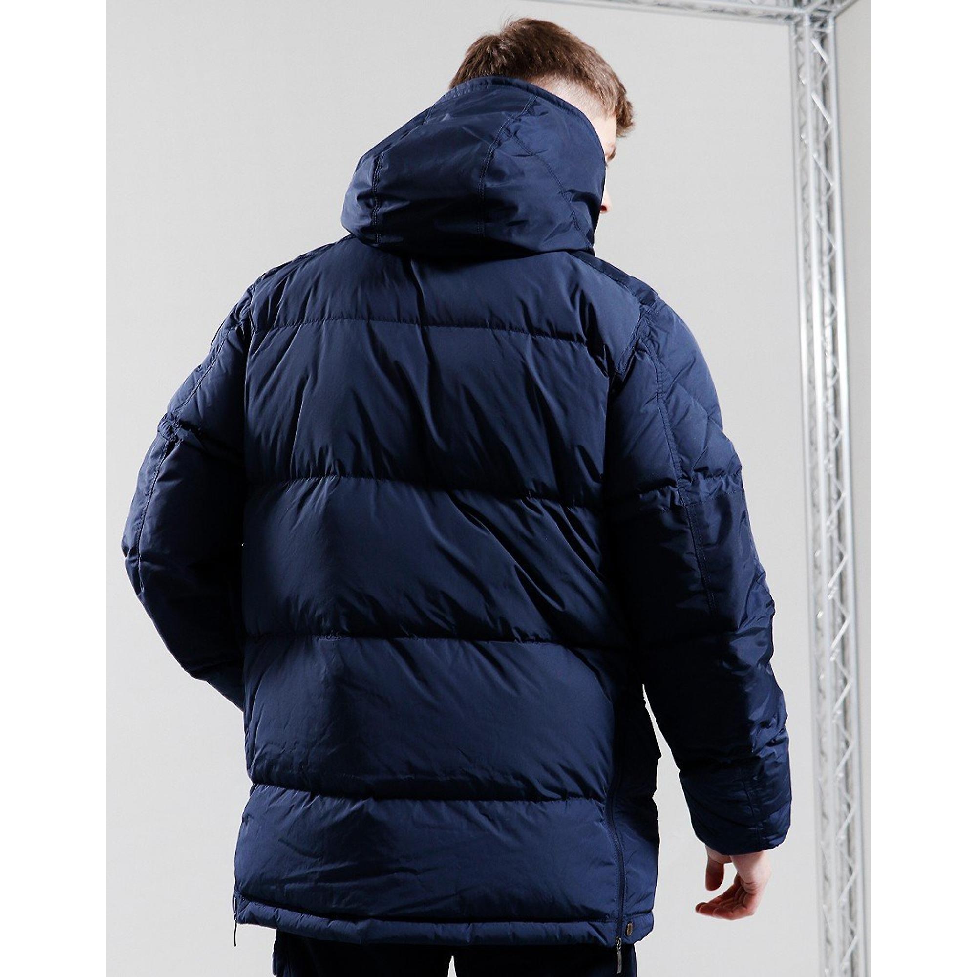 Product image 3 of 15 of Parajumpers Men's Harraseeket Hooded Down Parka Jacket - Blue Navy