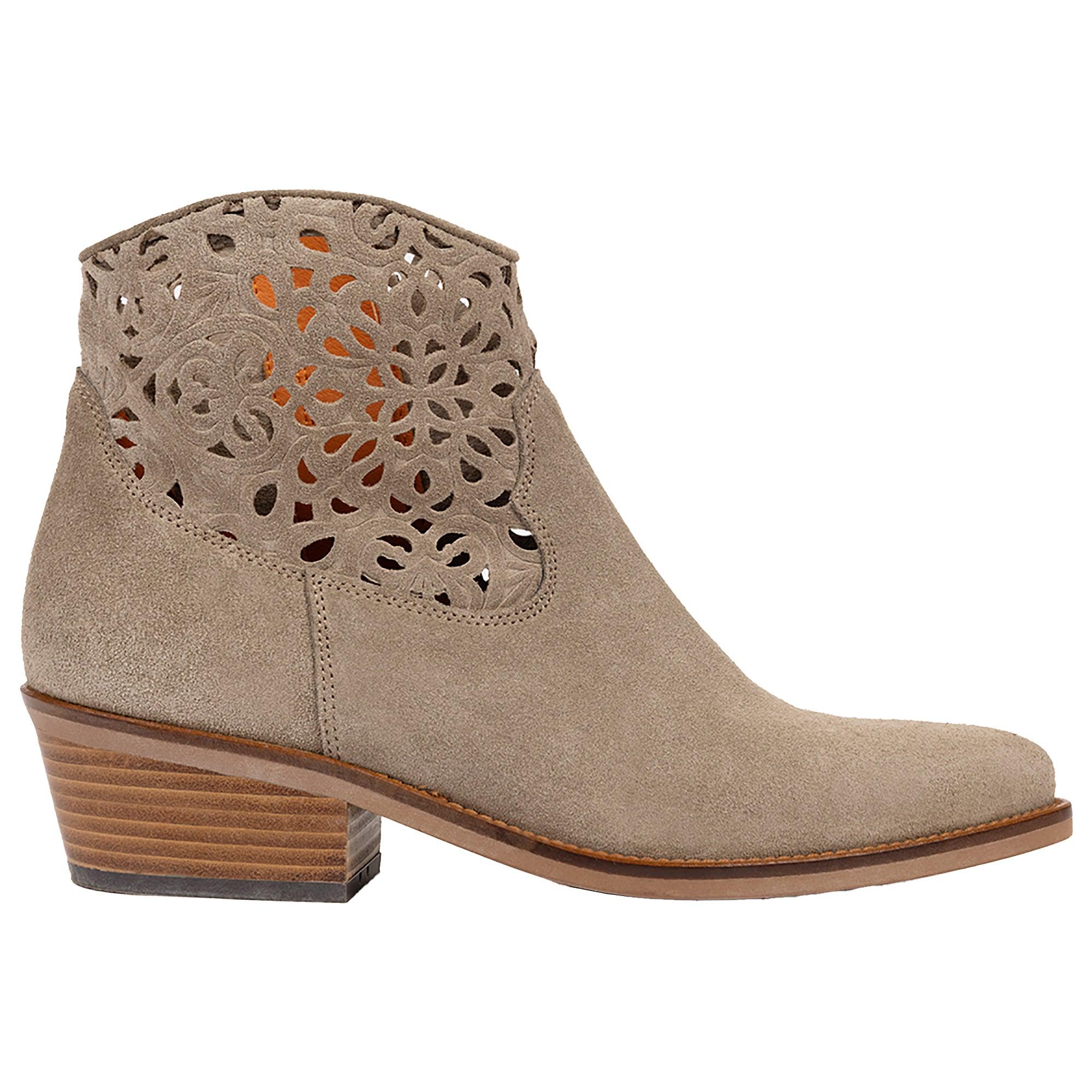 Product image 1 of 4 of Penelope Chilvers Women's Cassidy Cut Out Lace Boots - Camel