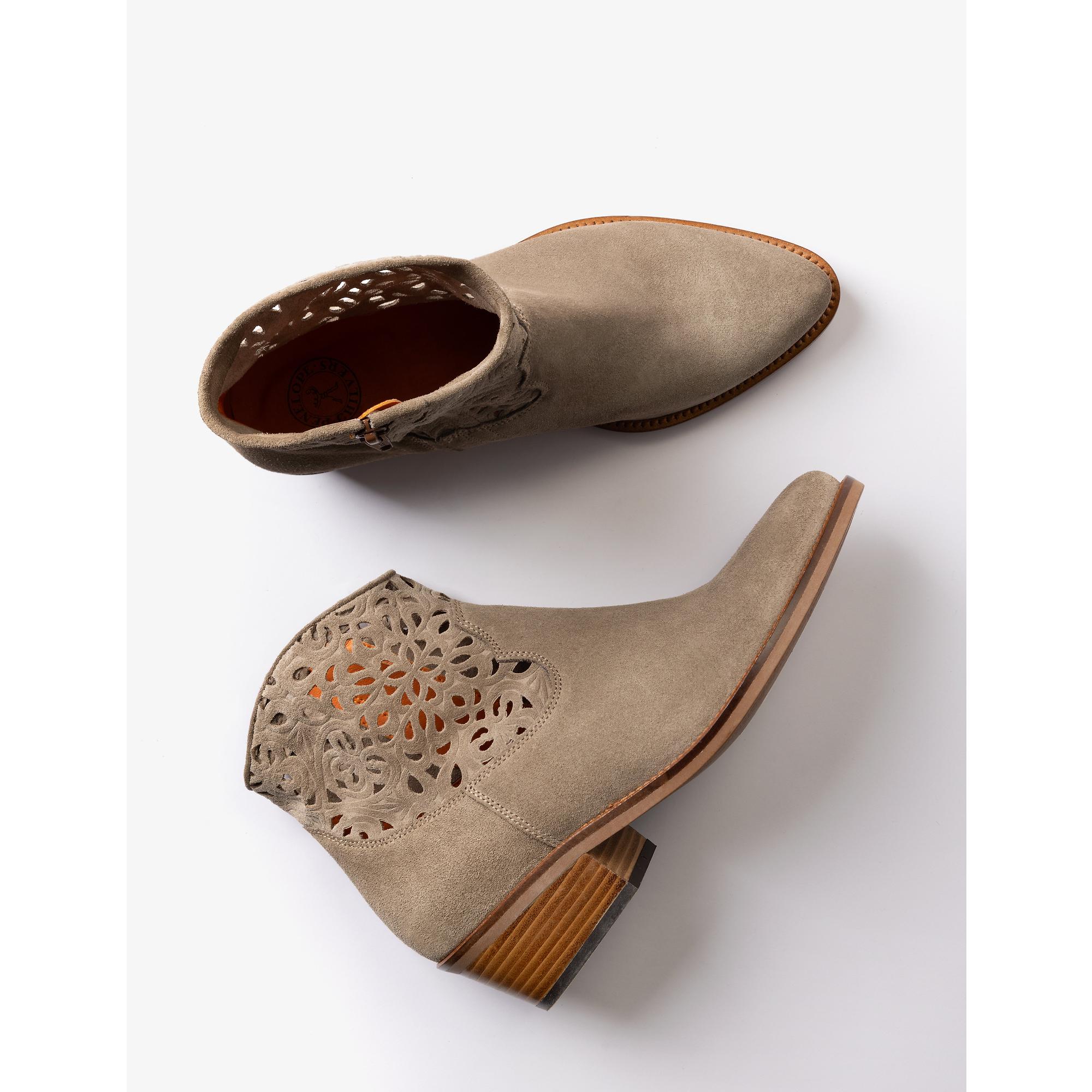 Product image 3 of 4 of Penelope Chilvers Women's Cassidy Cut Out Lace Boots - Camel