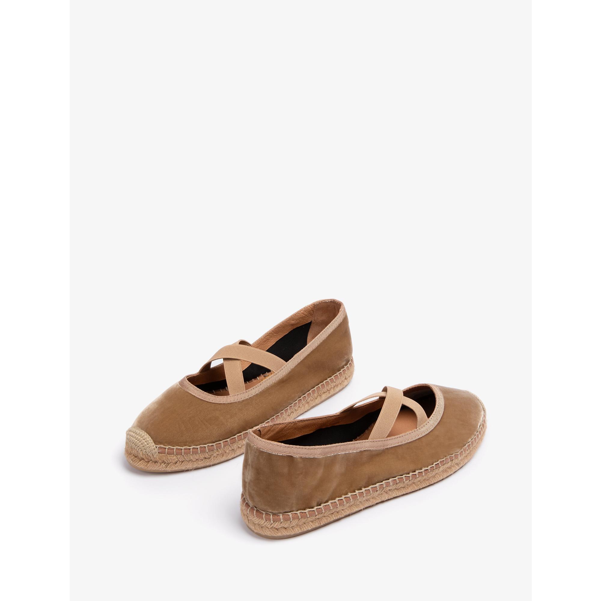 Product image 3 of 5 of Penelope Chilvers Women's Chico Velvet Espadrilles - Honey