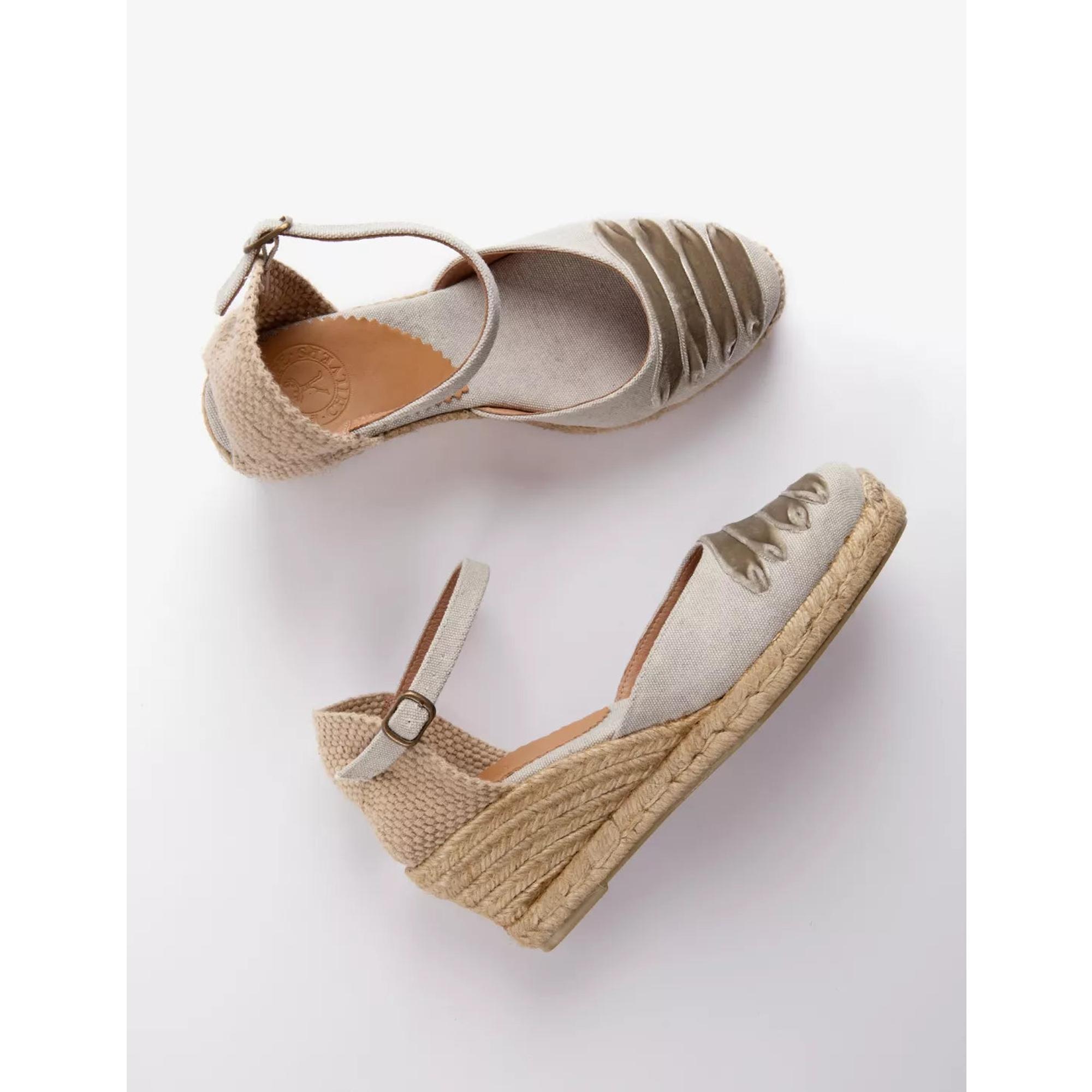 Product image 4 of 8 of Penelope Chilvers Women's Mary Jane Dali Espadrilles - Putty