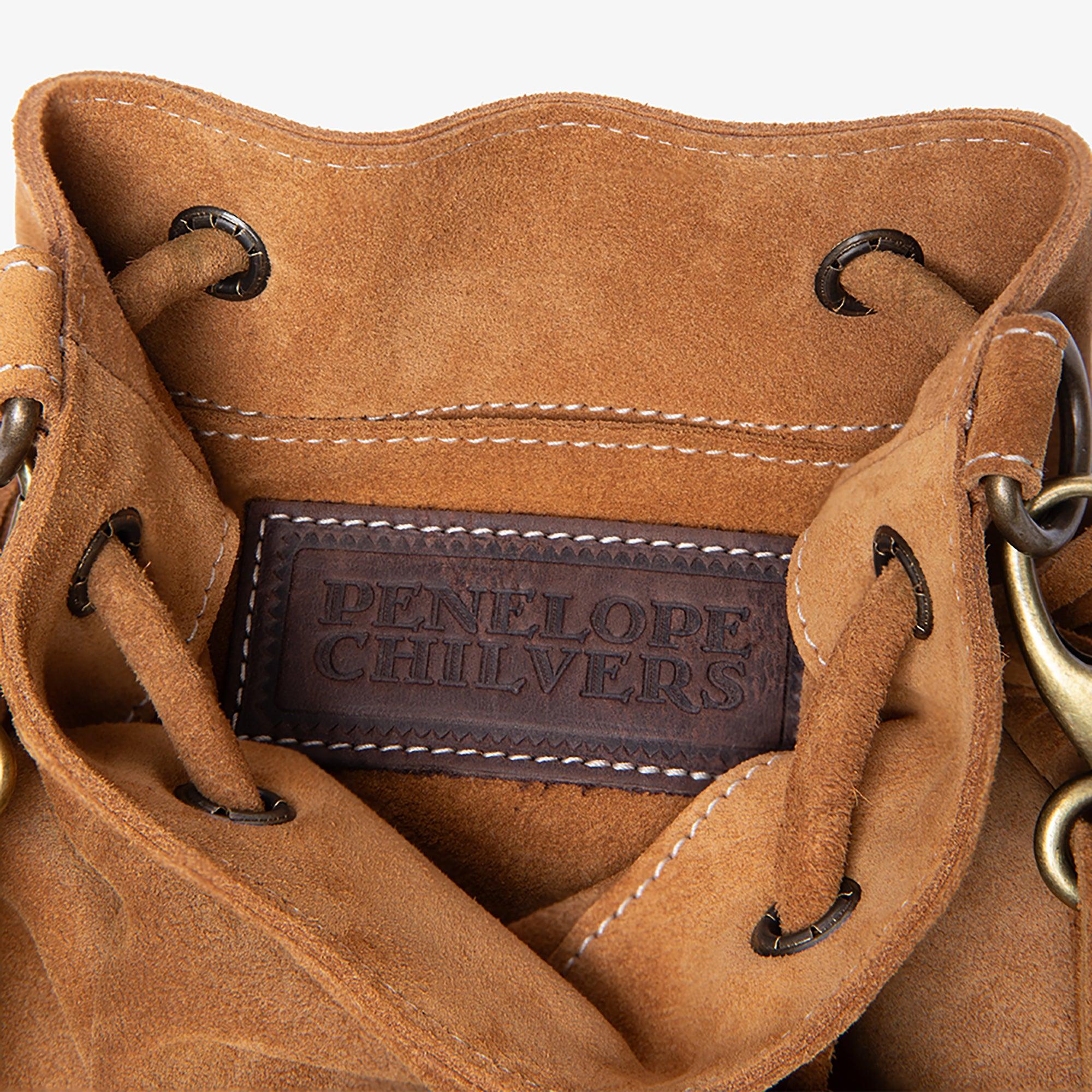 Product image 3 of 3 of Penelope Chilvers Women's Mini Fringe Suede Bag - Tan