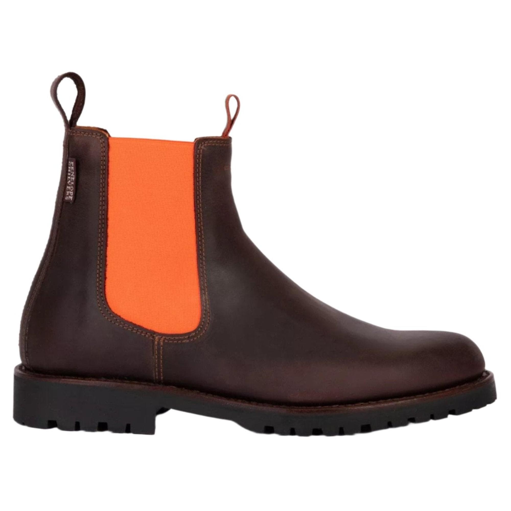 Product image 1 of 5 of Penelope Chilvers Women's Nelson Leather Boot - Conker