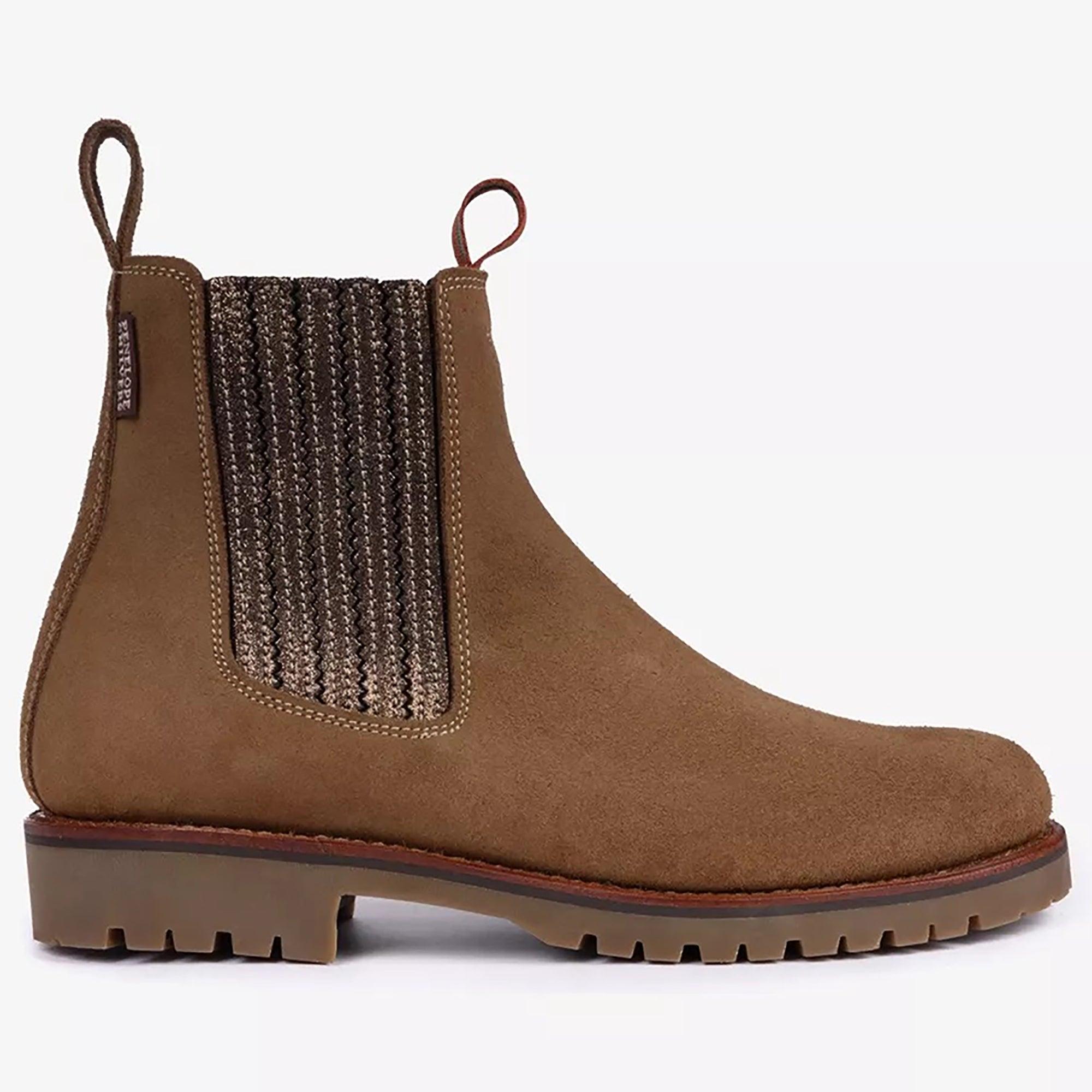 Product image 1 of 5 of Penelope Chilvers Women's Oscar Suede Chelsea Boots - Sesame/Bronze