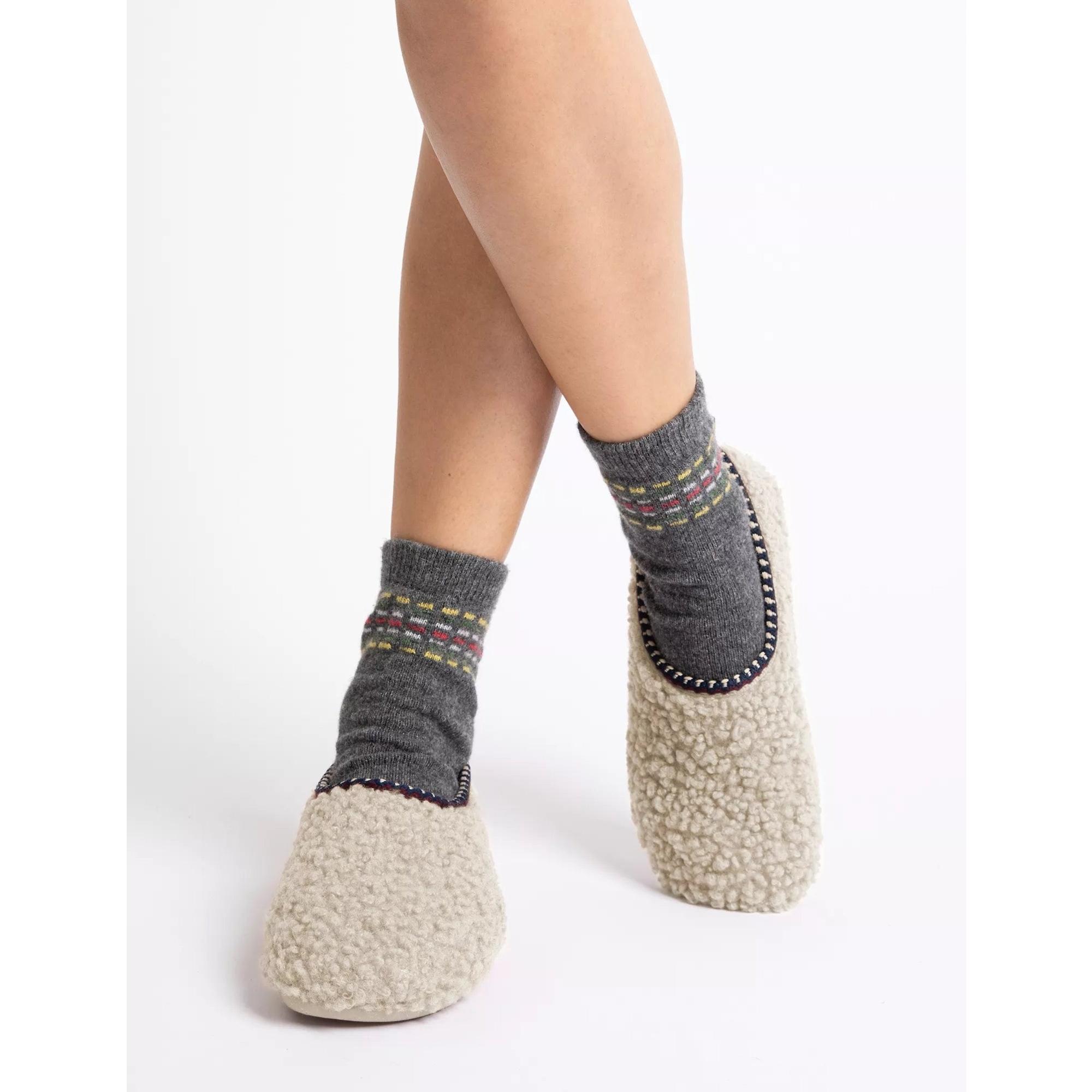 Product image 5 of 5 of Penelope Chilvers Women's Peaseblossom Fleece Slipper - Milk