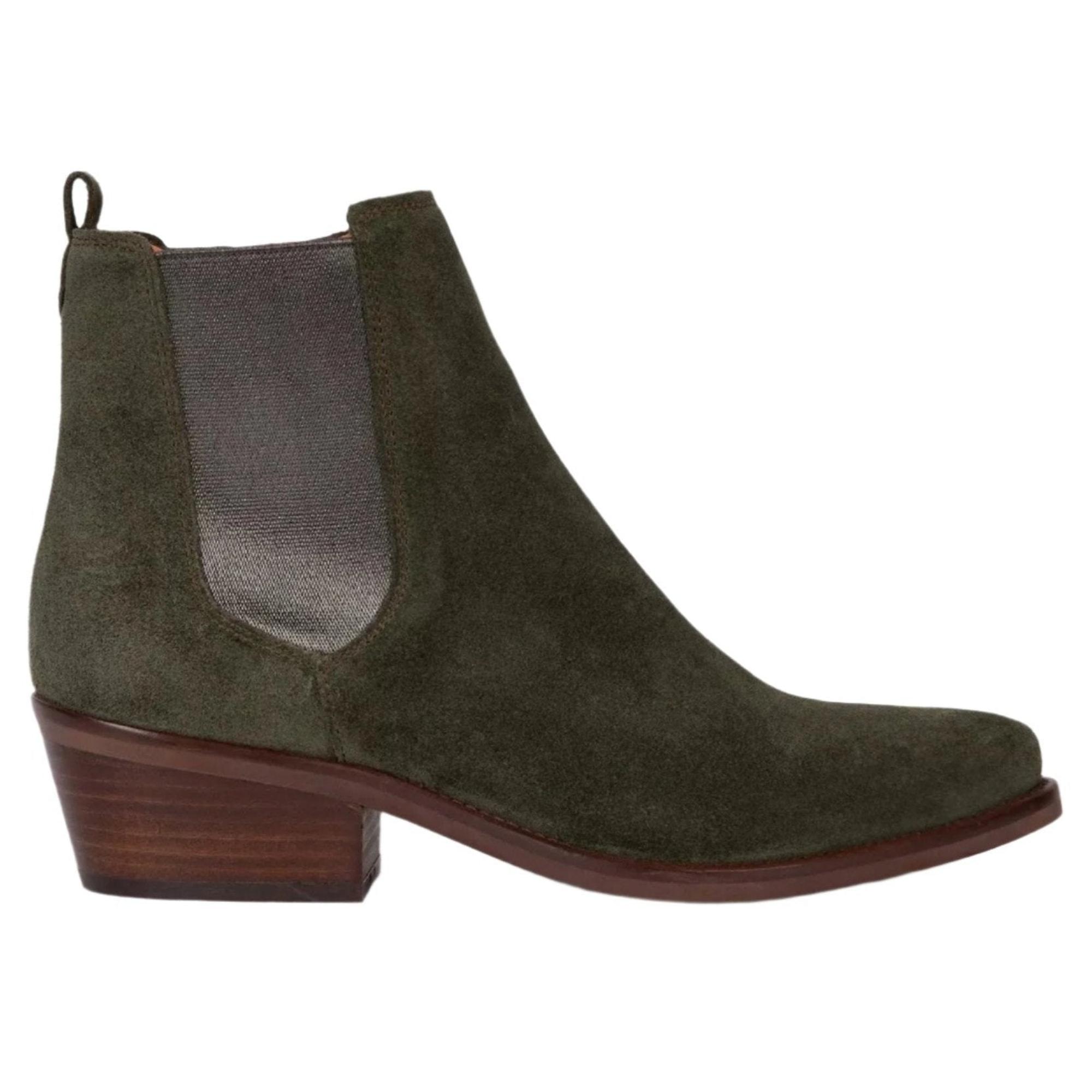 Product image 1 of 5 of Penelope Chilvers Women's Rove Suede Boot - Khaki
