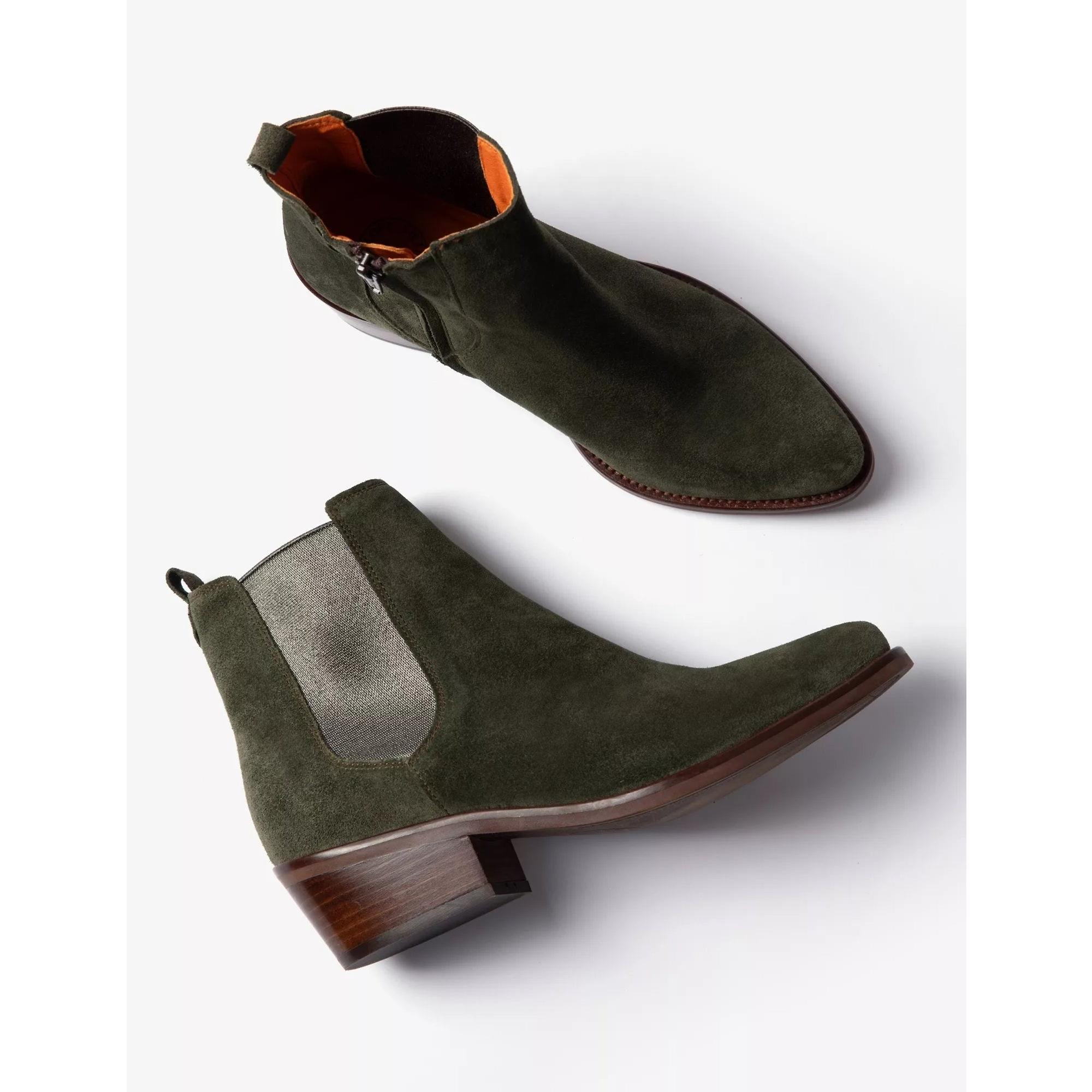Product image 2 of 5 of Penelope Chilvers Women's Rove Suede Boot - Khaki