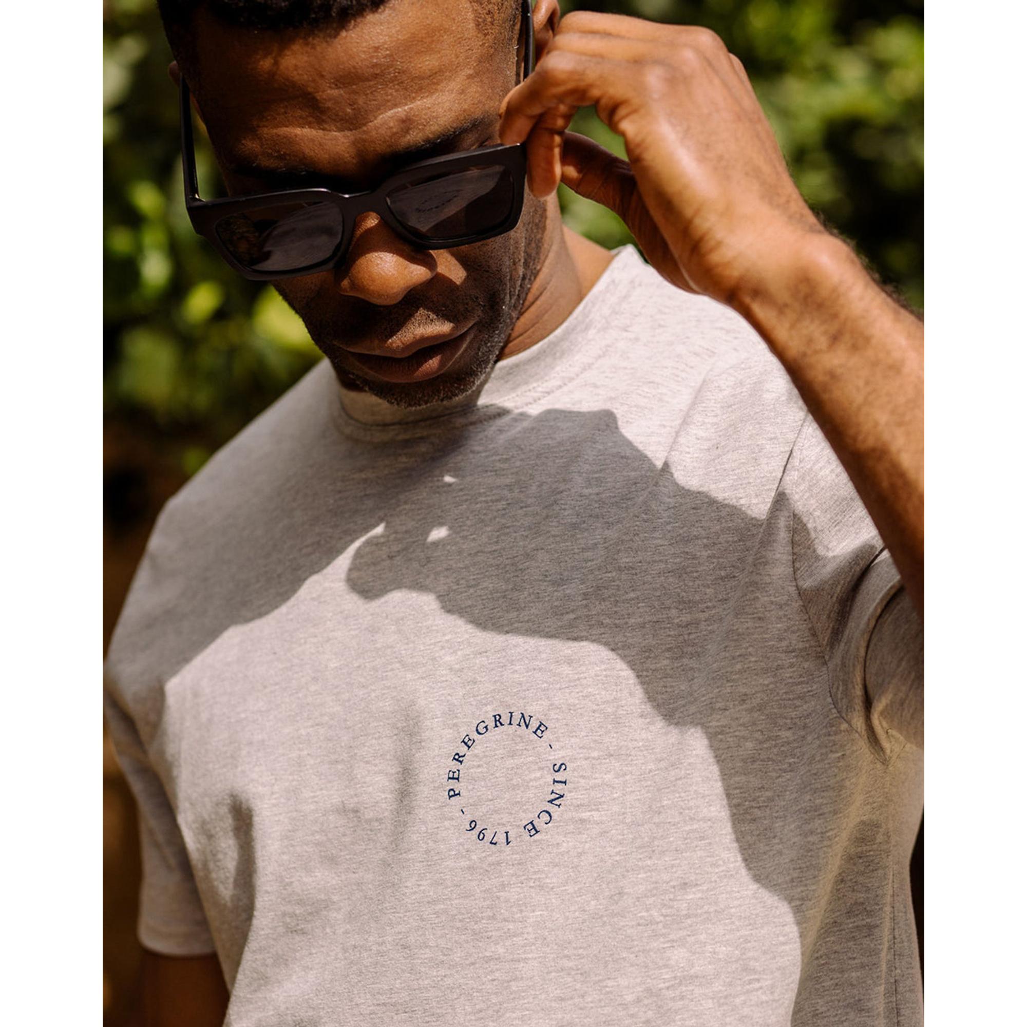 Product image 9 of 9 of Peregrine Men's Made In England Graphic T-Shirt - Light Grey
