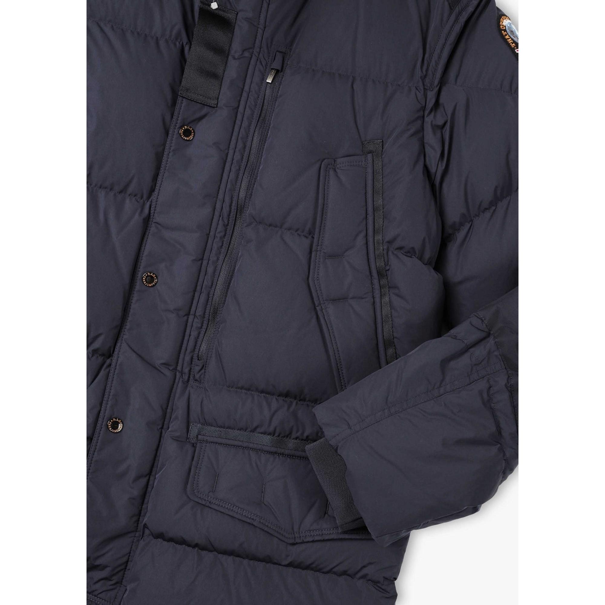 Product image 11 of 15 of Parajumpers Men's Harraseeket Hooded Down Parka Jacket - Blue Navy