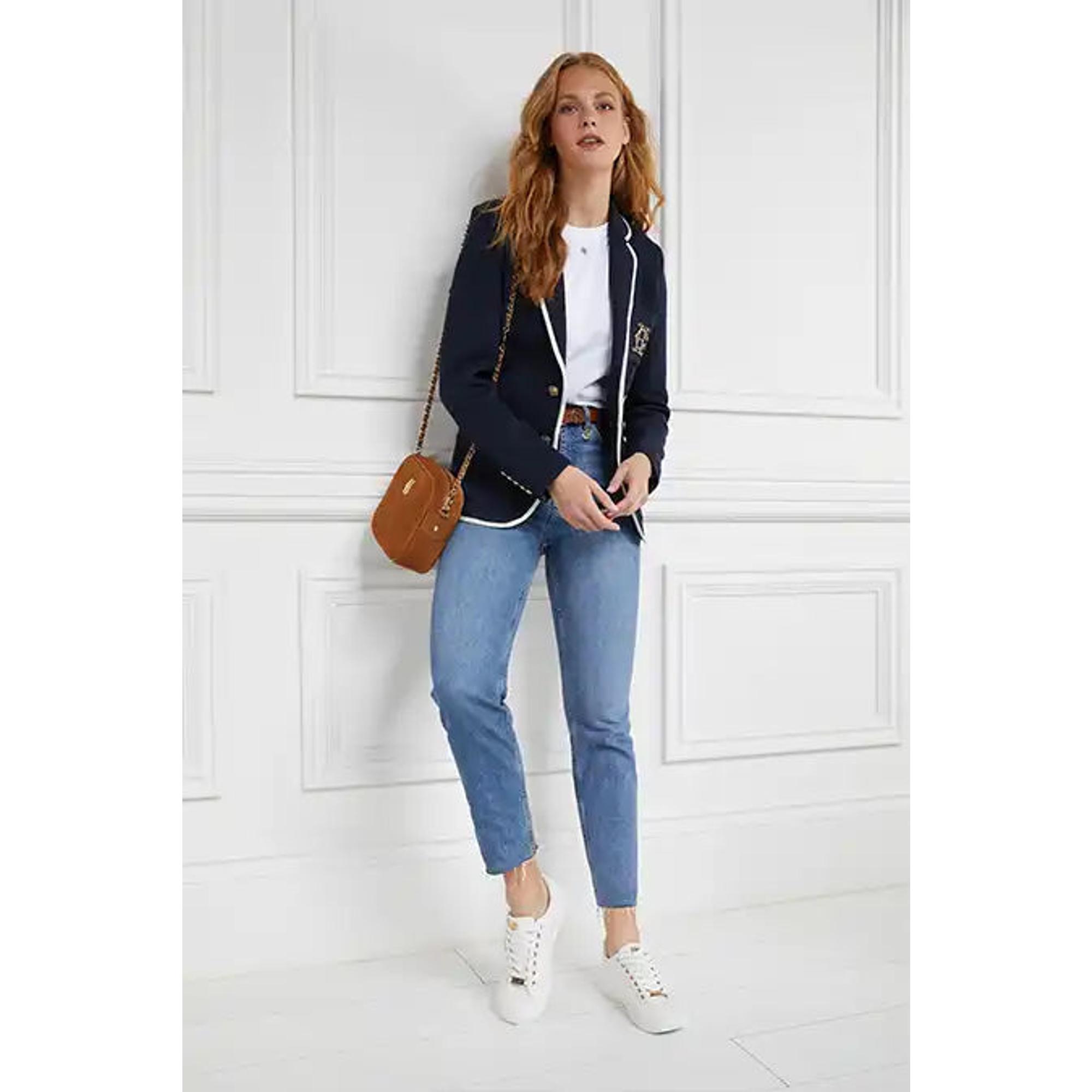 Product image 6 of 12 of Holland Cooper Women's Chelsea Court Trainers - White