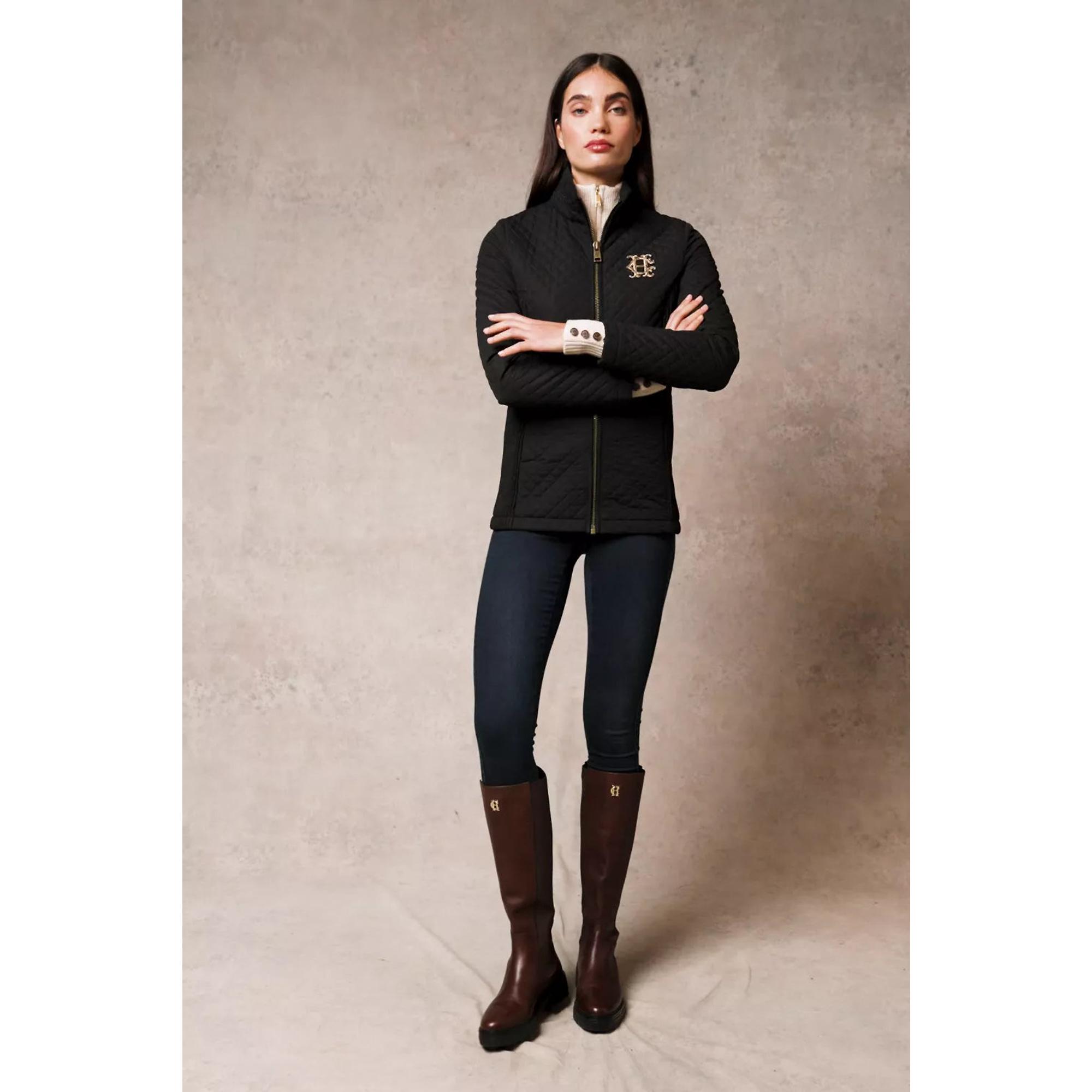 Product image 6 of 9 of Holland Cooper Women's Cambridge Jacket - Black
