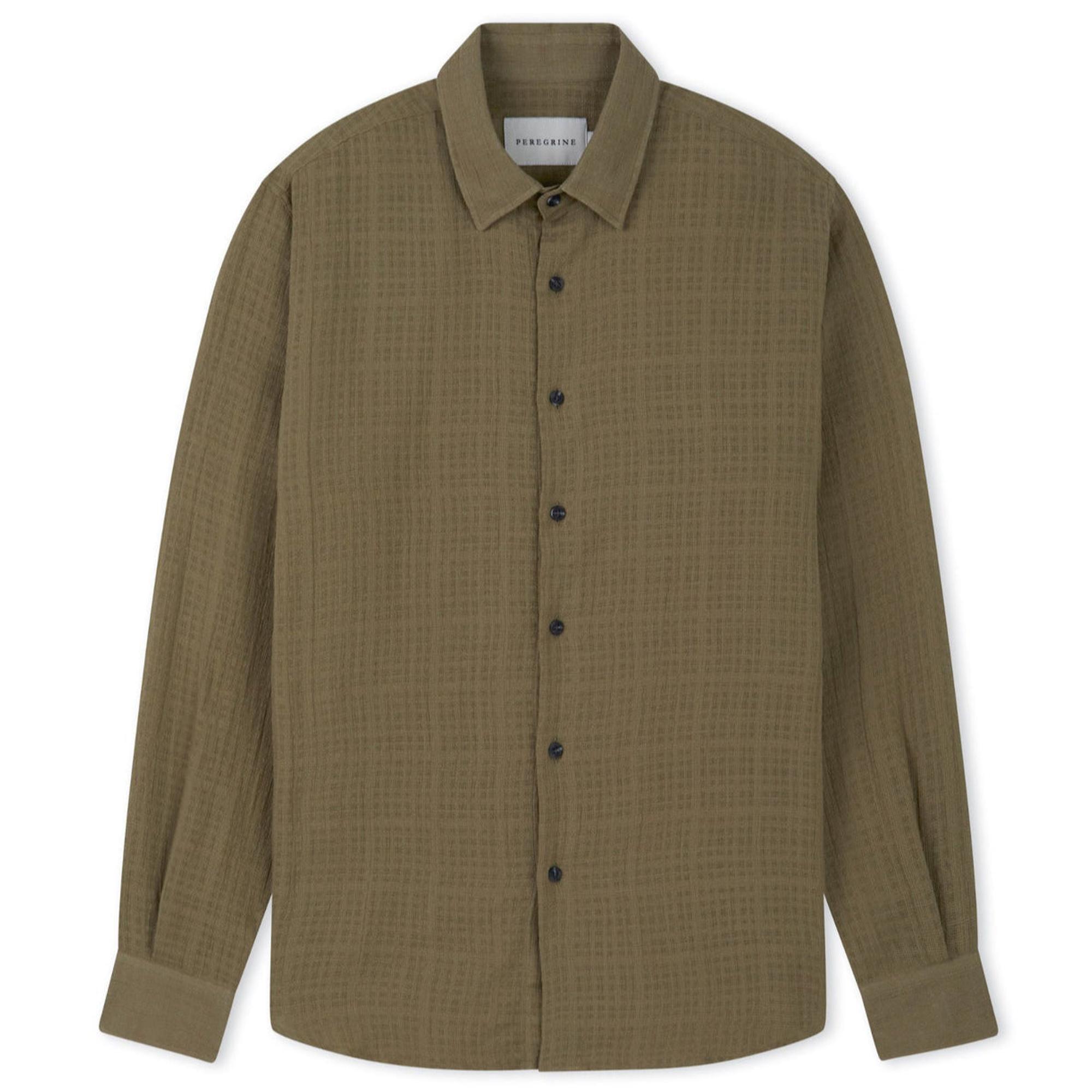 Product image 1 of 8 of Peregrine Men's Made In England Resort Shirt - Moss