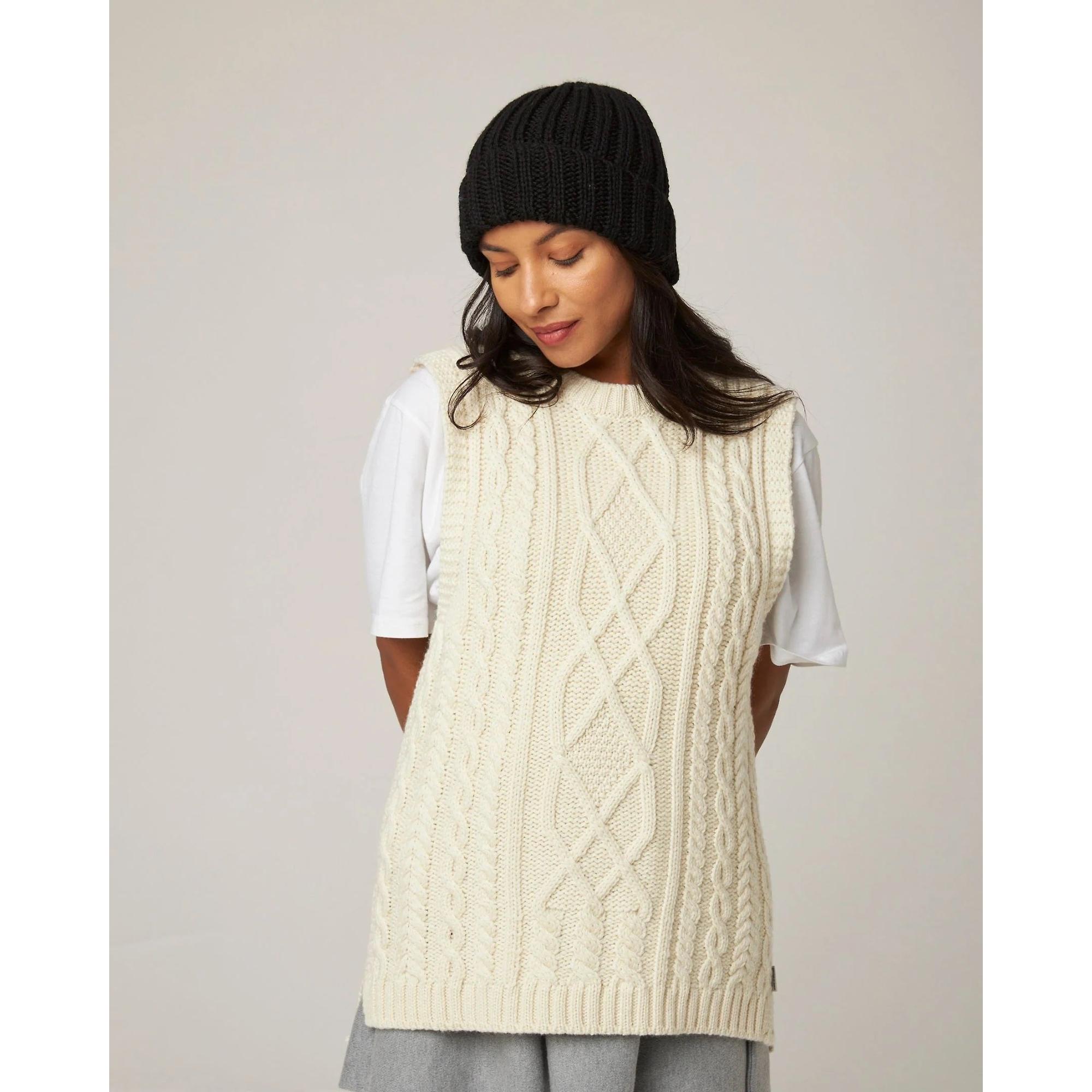 Product image 3 of 5 of Peregrine Milliner Ribbed Beanie - Black